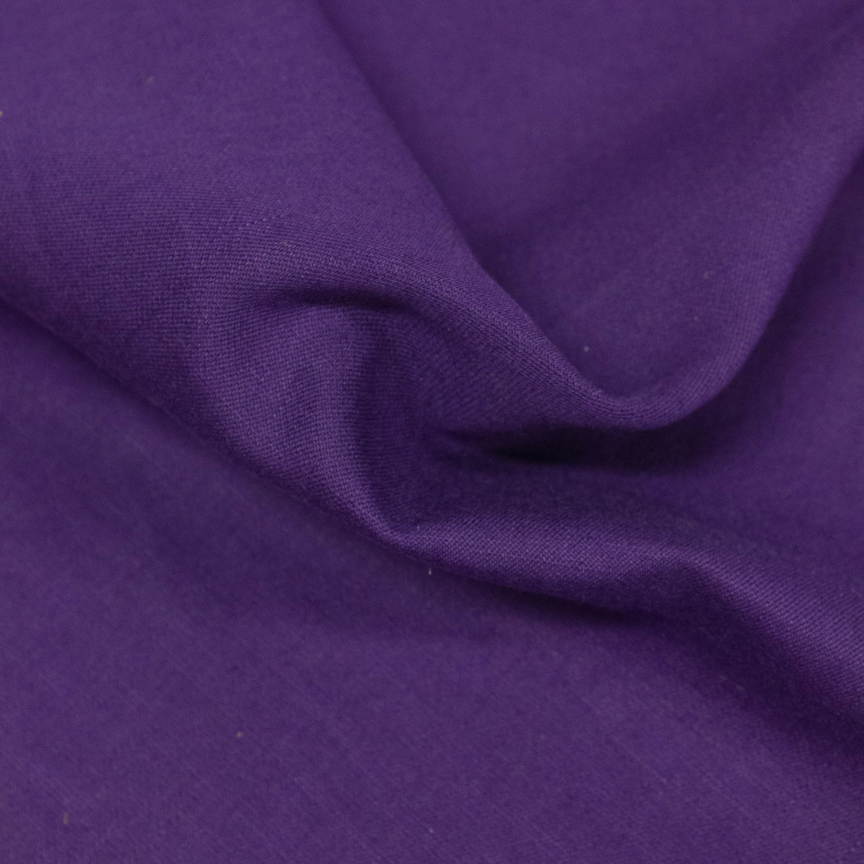 Lenis Purple Cotton Linen Blend