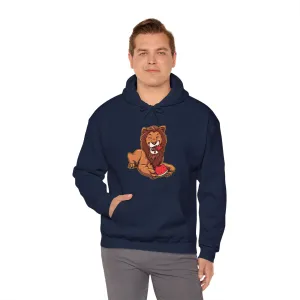 Lion Eating Watermelon Hoodie
