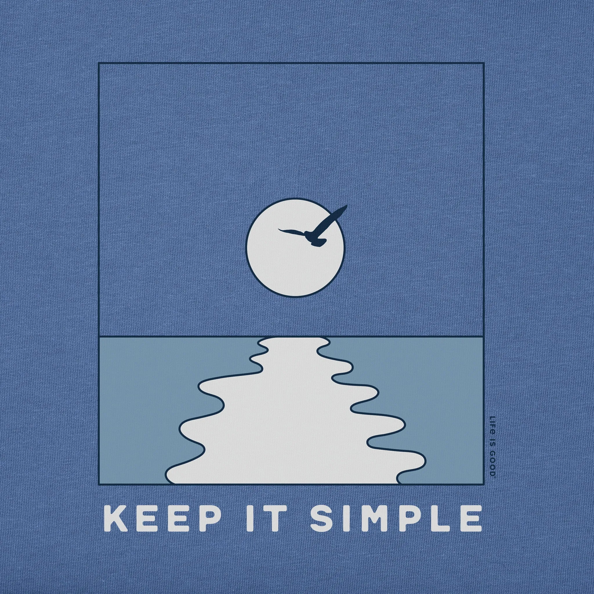 Men's Keep It Simple Moonrise Short Sleeve Tee