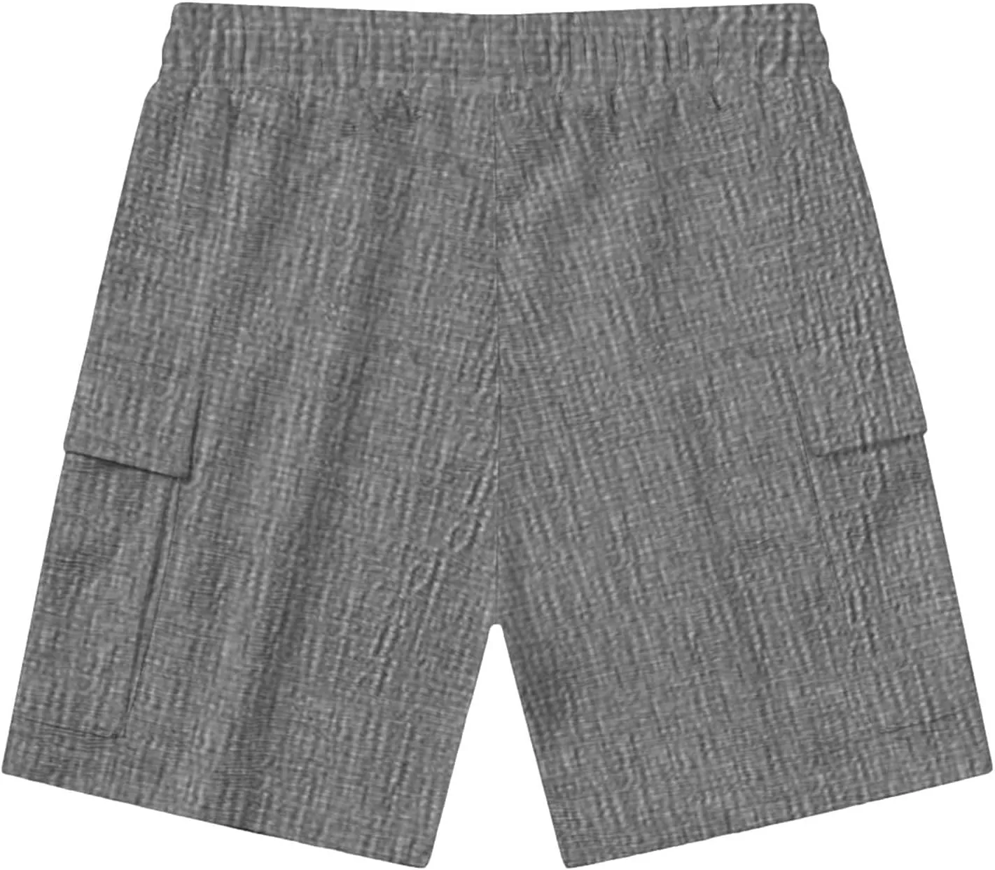 Mens Summer Casual Shorts Textured Solid Color Lightweight Combat Cozy Daily Pants Pull On Quick Dry Beach Vacation Bermuda