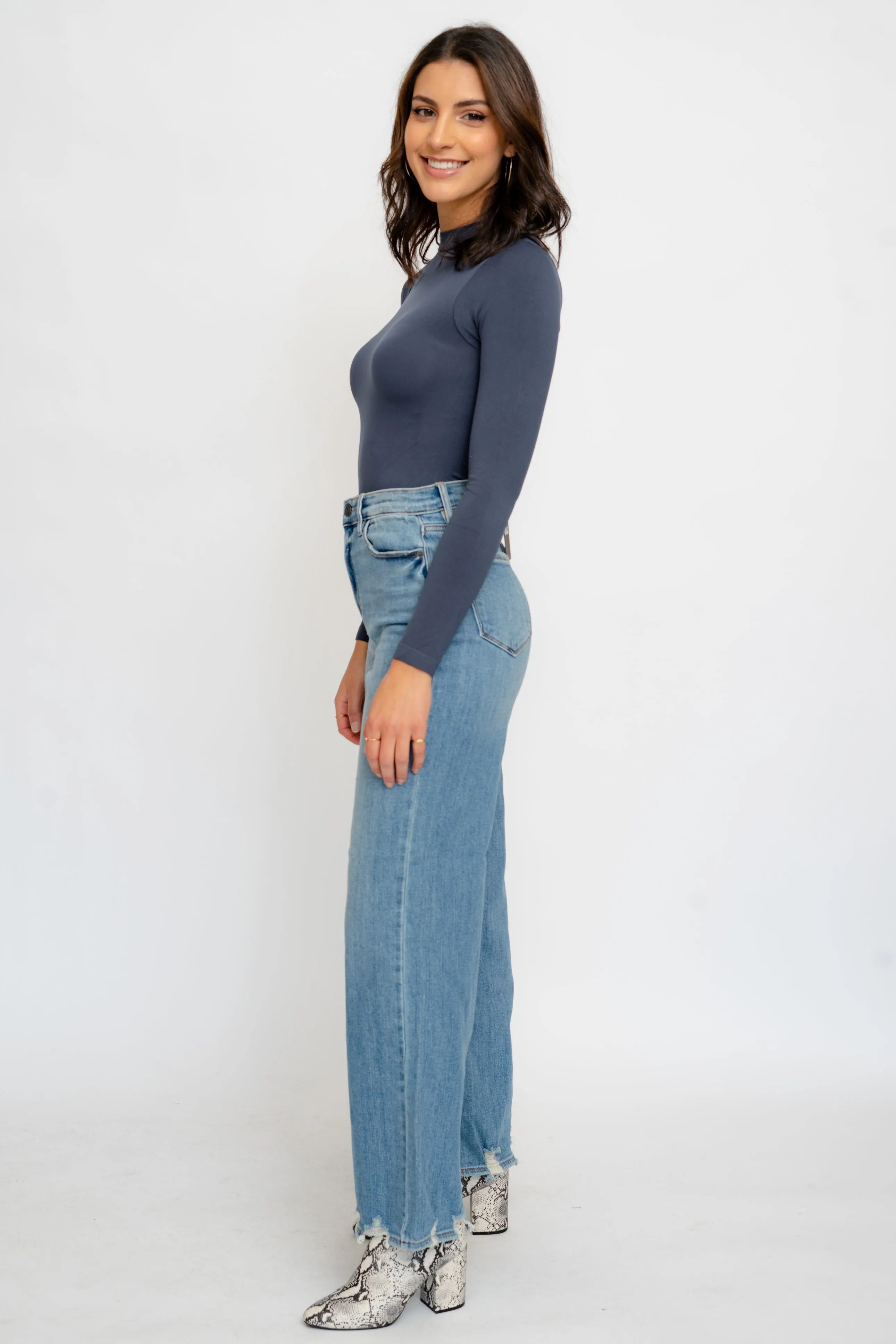 Mockneck Longsleeve Bodysuit