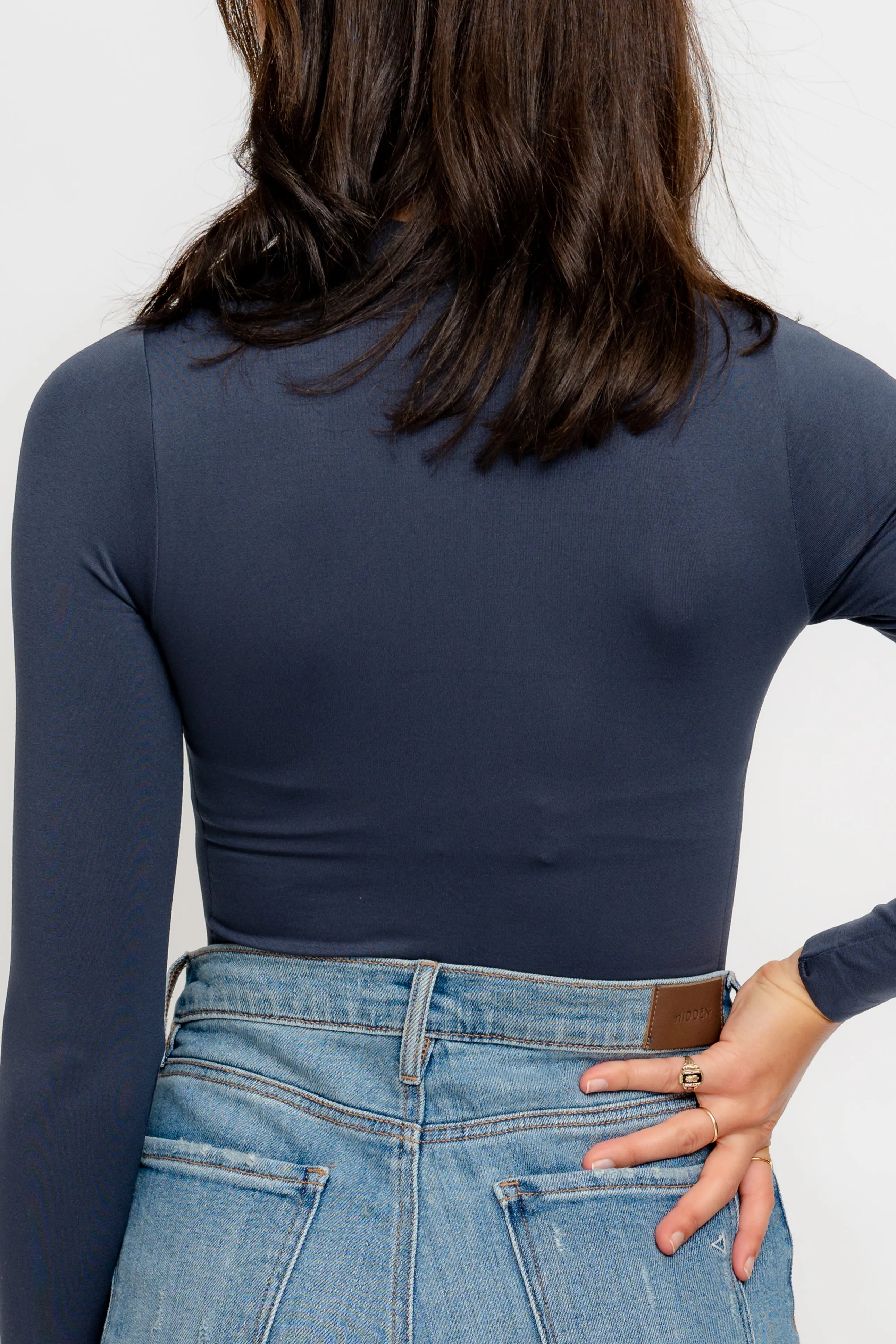 Mockneck Longsleeve Bodysuit
