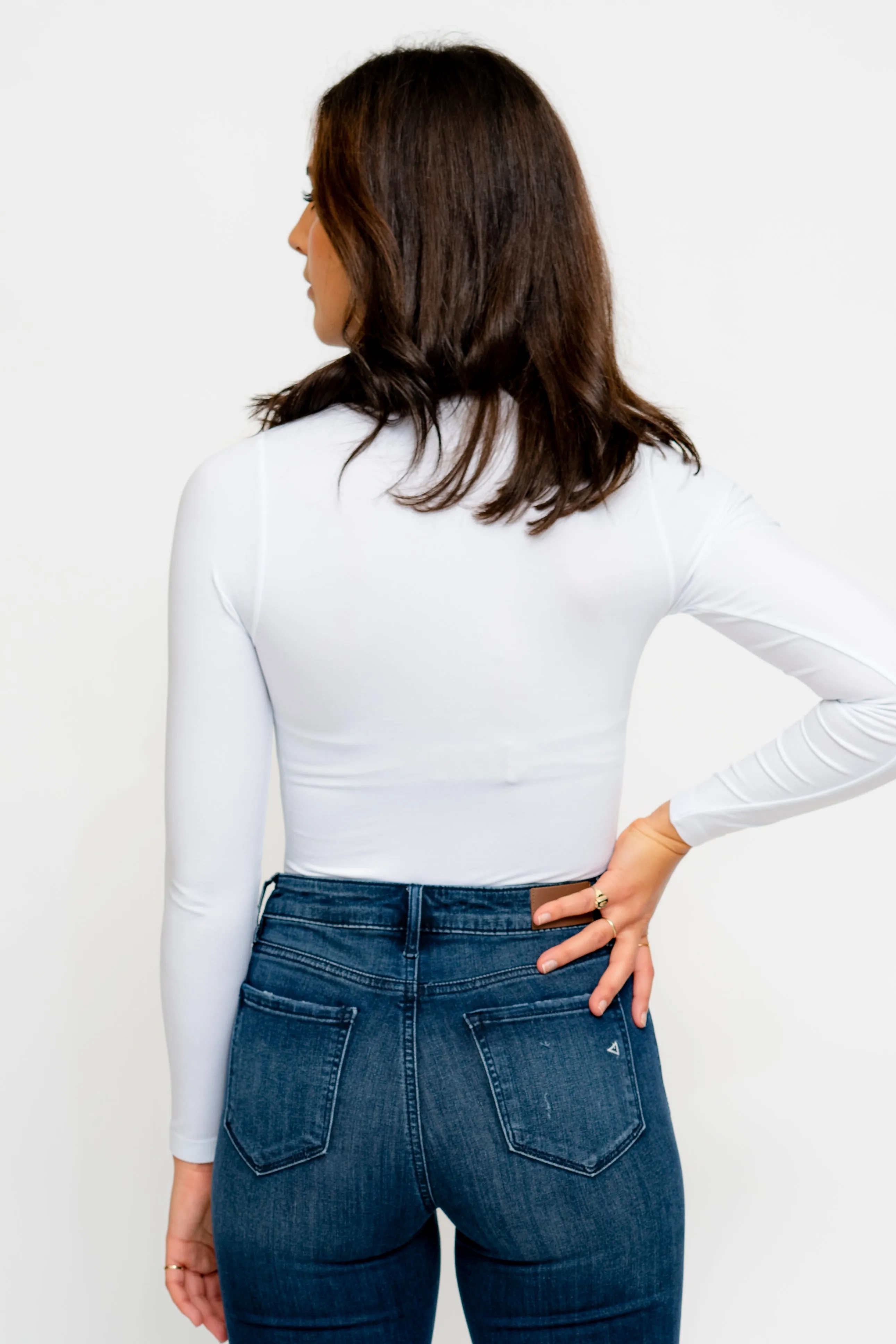 Mockneck Longsleeve Bodysuit