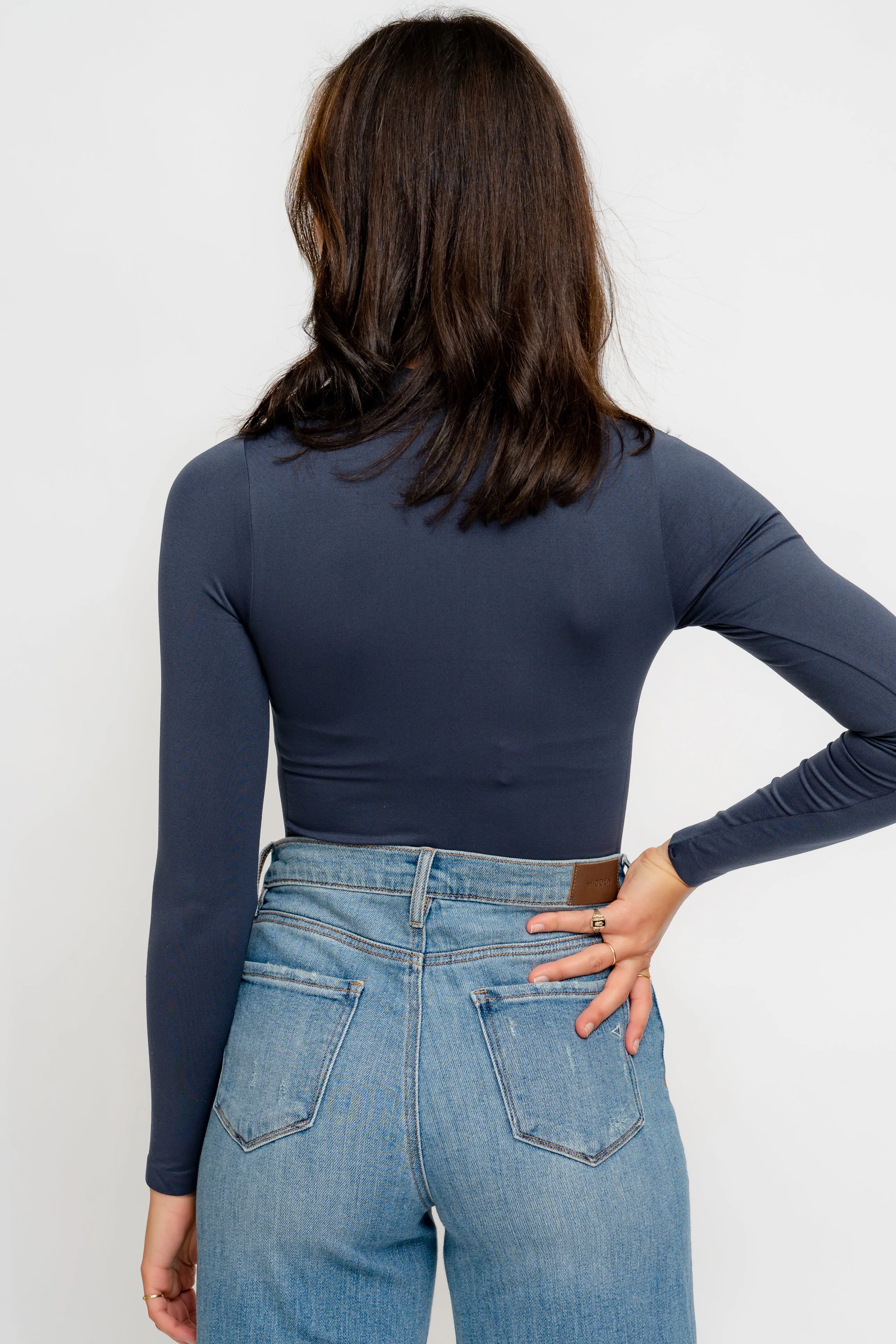 Mockneck Longsleeve Bodysuit