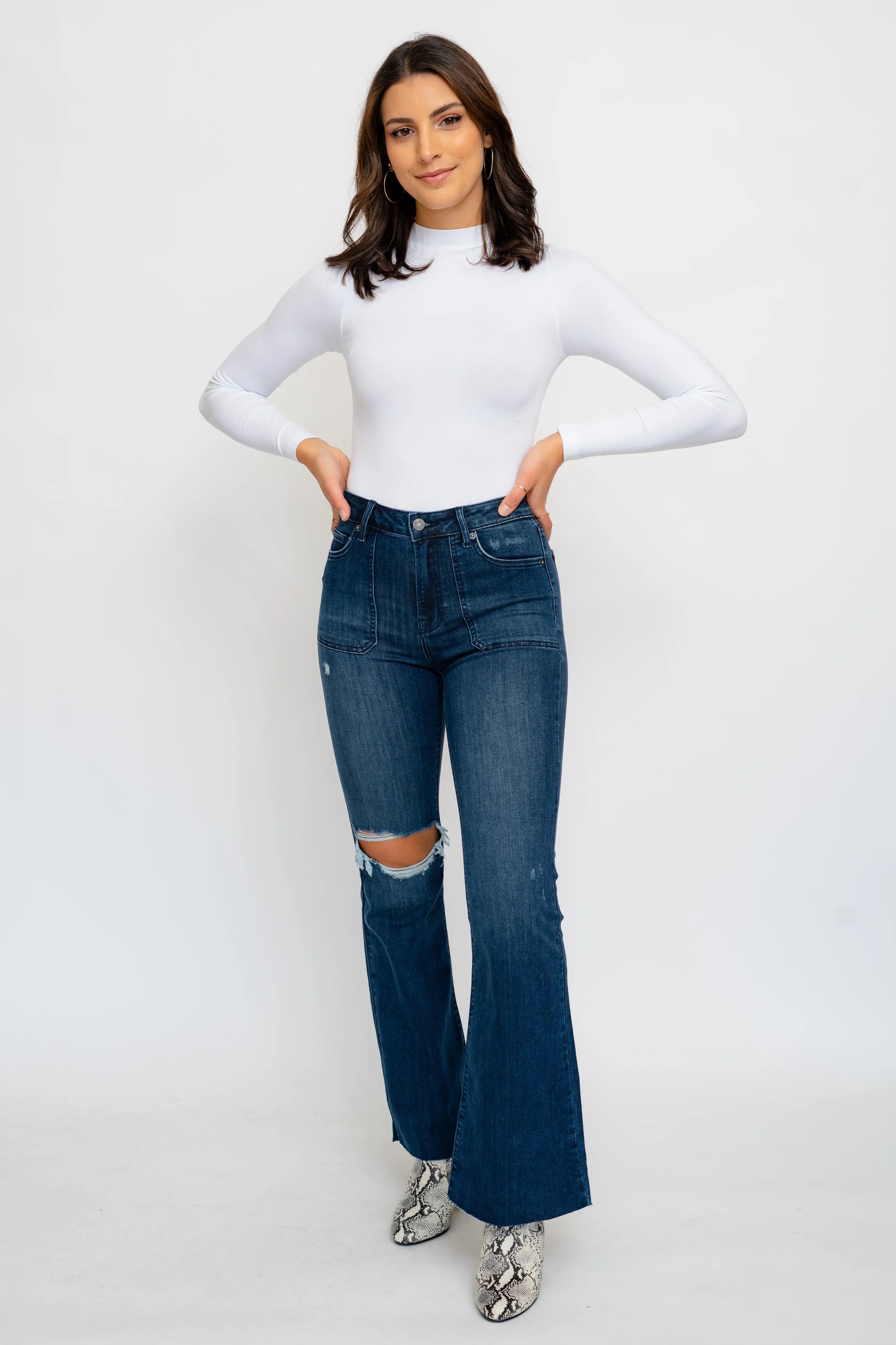 Mockneck Longsleeve Bodysuit