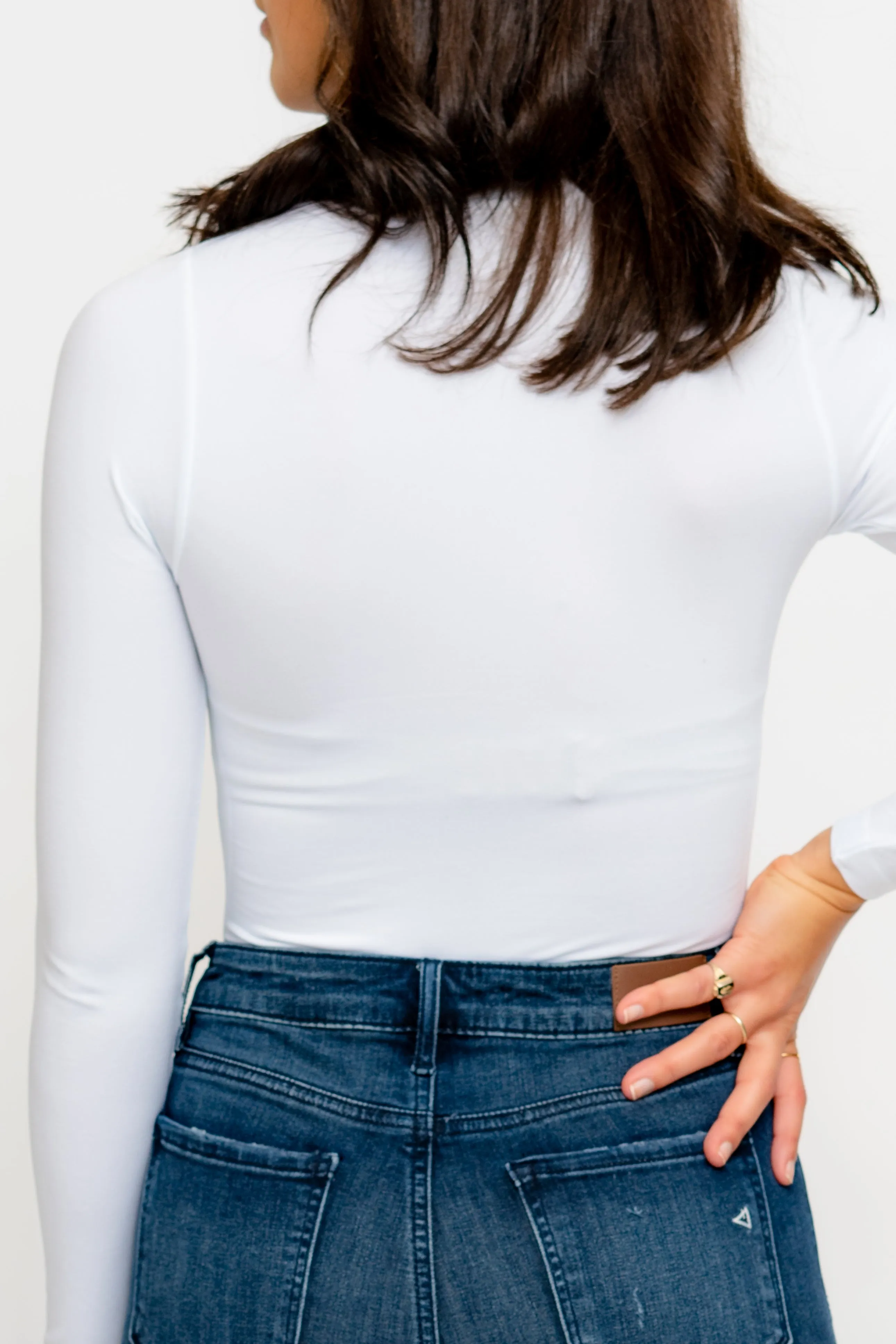 Mockneck Longsleeve Bodysuit