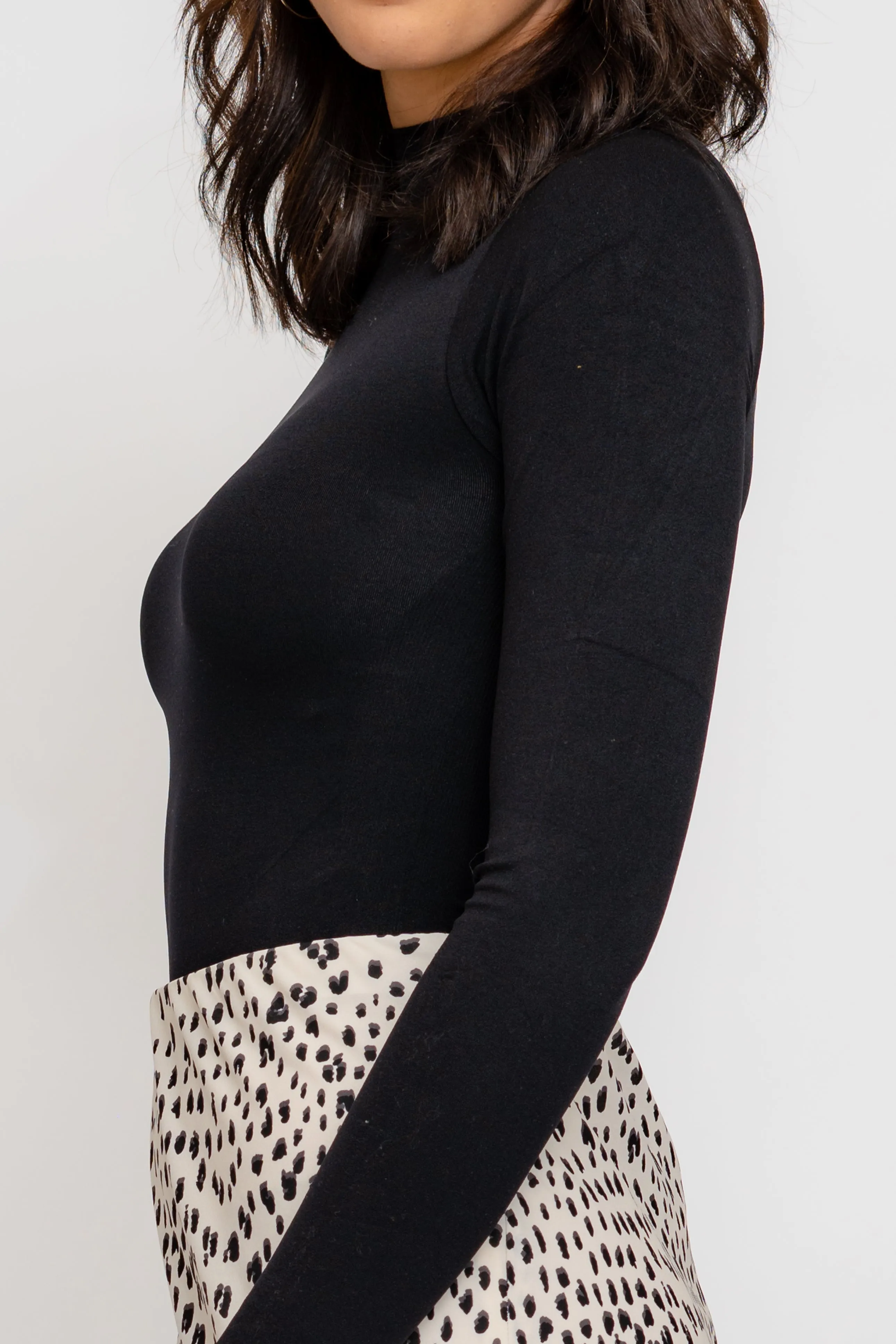 Mockneck Longsleeve Bodysuit