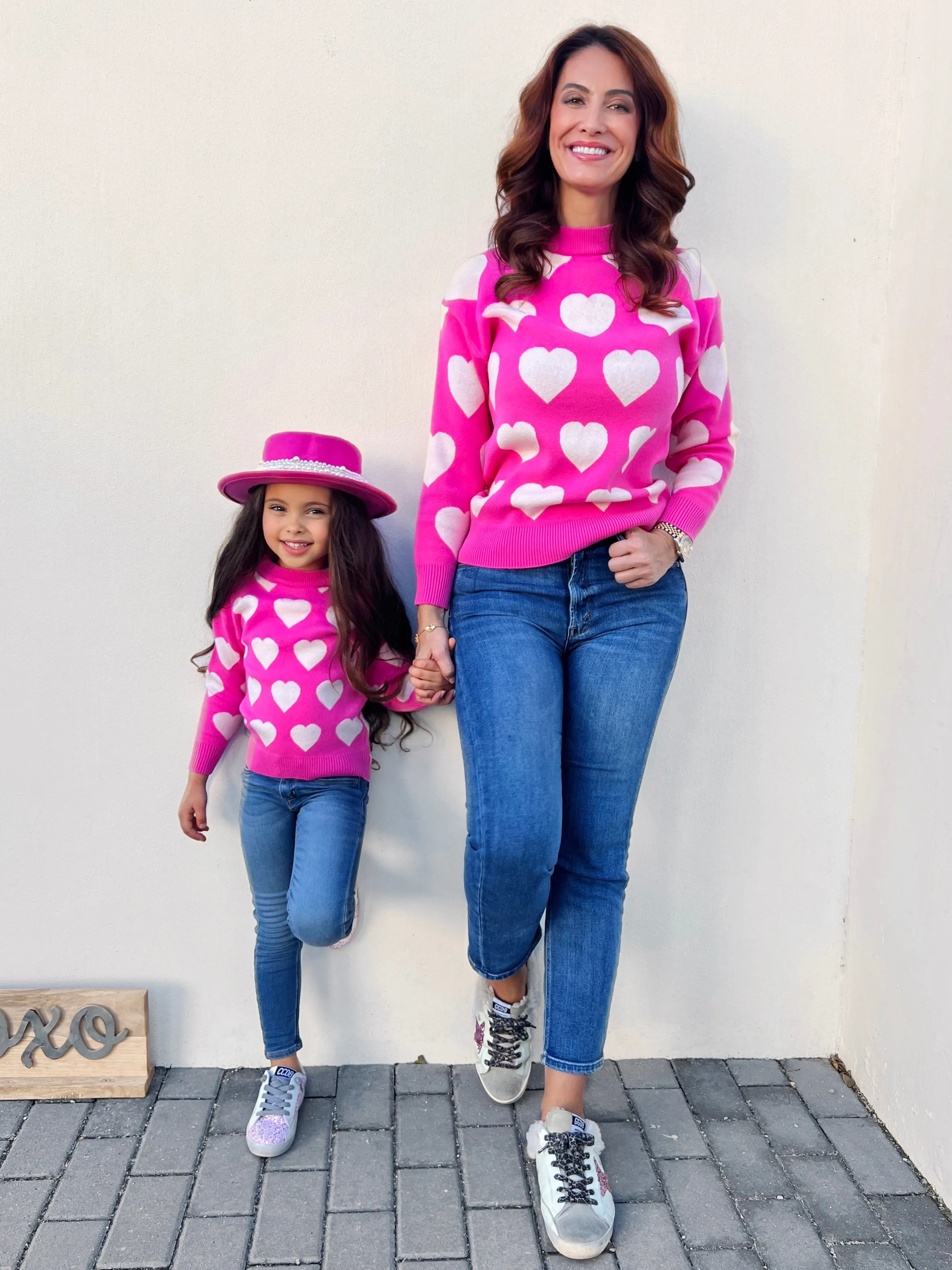 Mommy and Me Warms My Heart Sweater