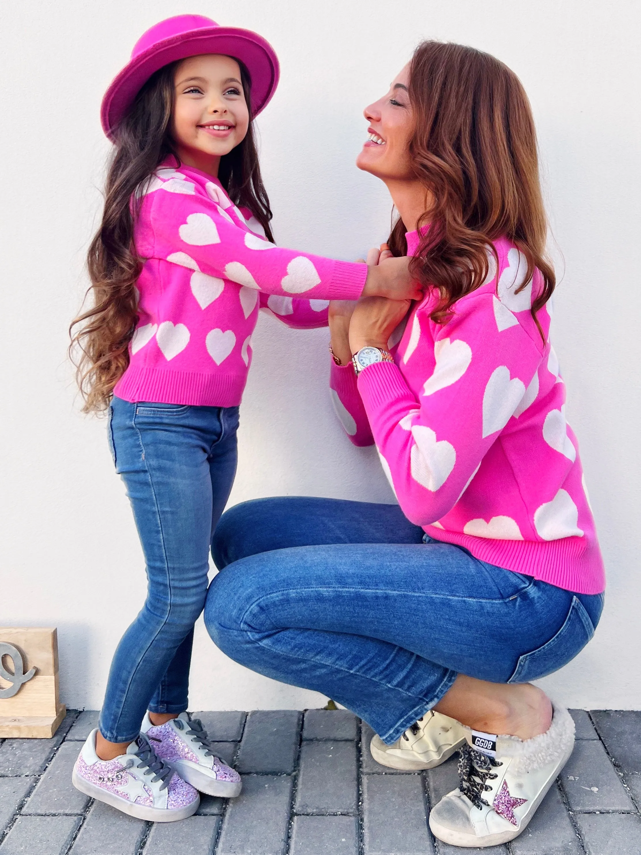 Mommy and Me Warms My Heart Sweater