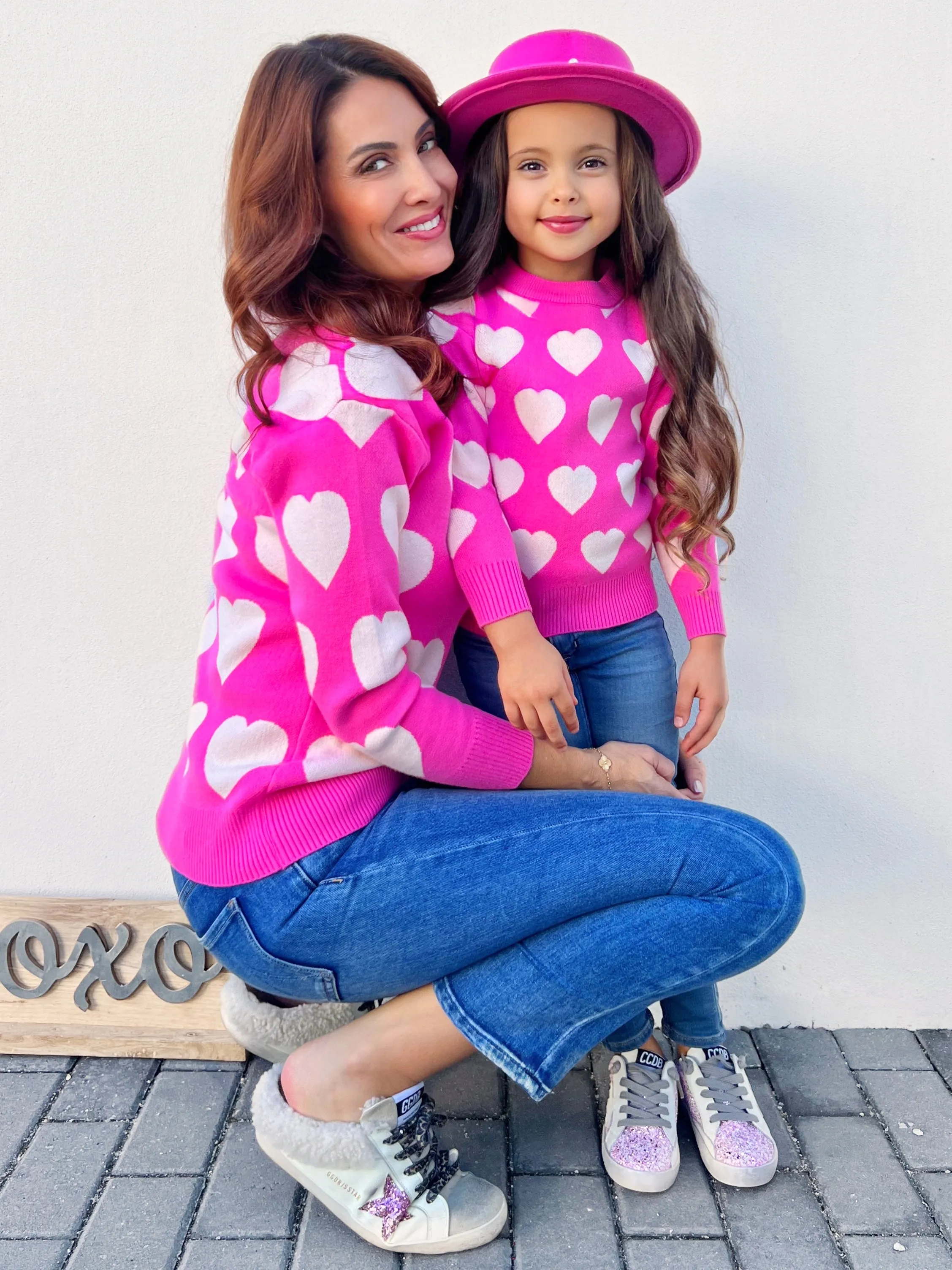 Mommy and Me Warms My Heart Sweater