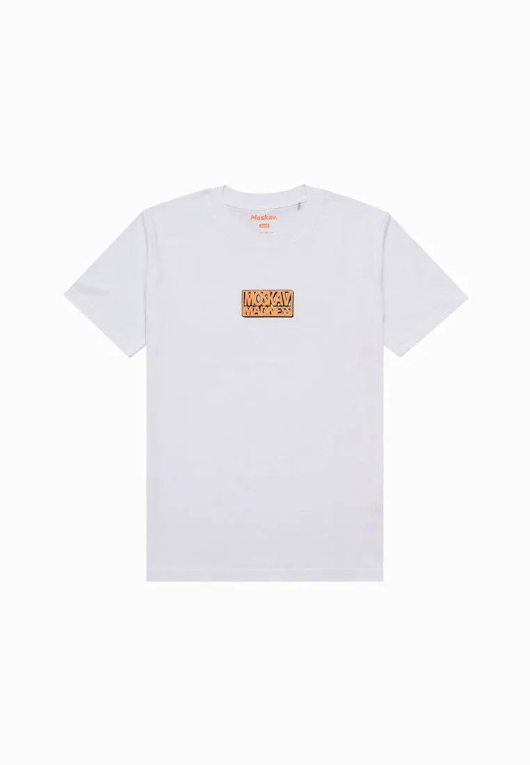 MOSKAV MADNESS WHITE TEE