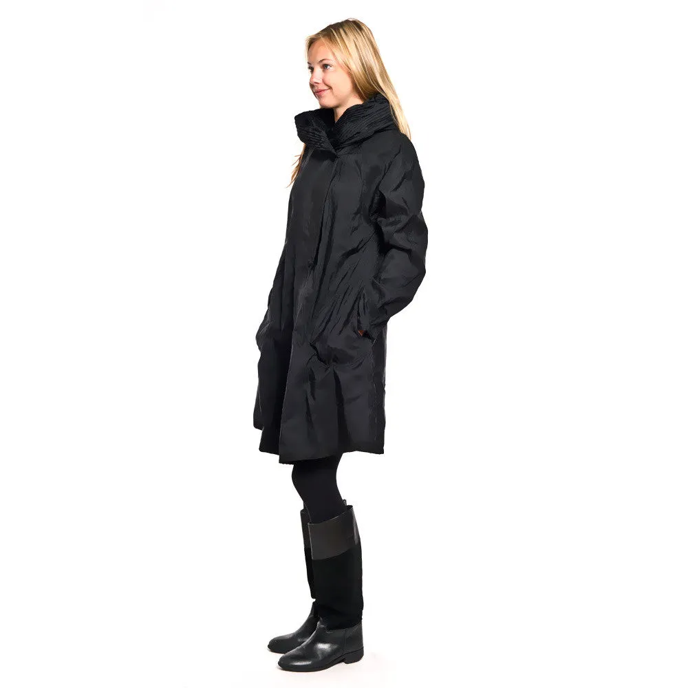 Mycra Pac Raincoat Short Donatella Black Scroll
