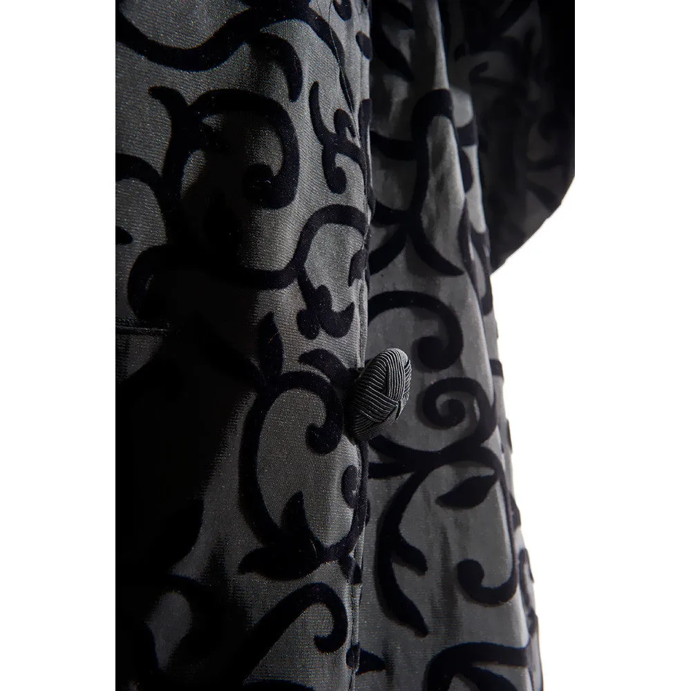 Mycra Pac Raincoat Short Donatella Black Scroll