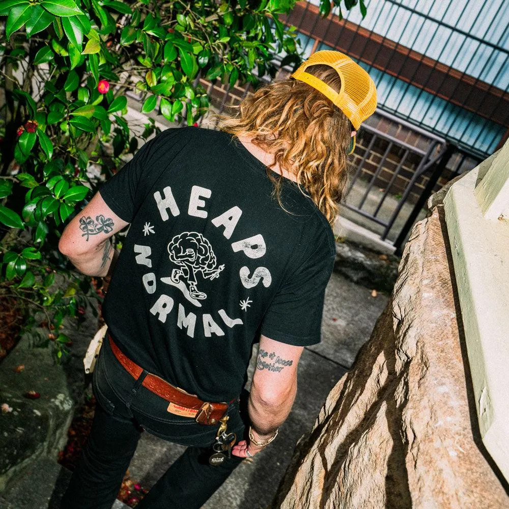 Norm Tee | Black (100% Recycled)