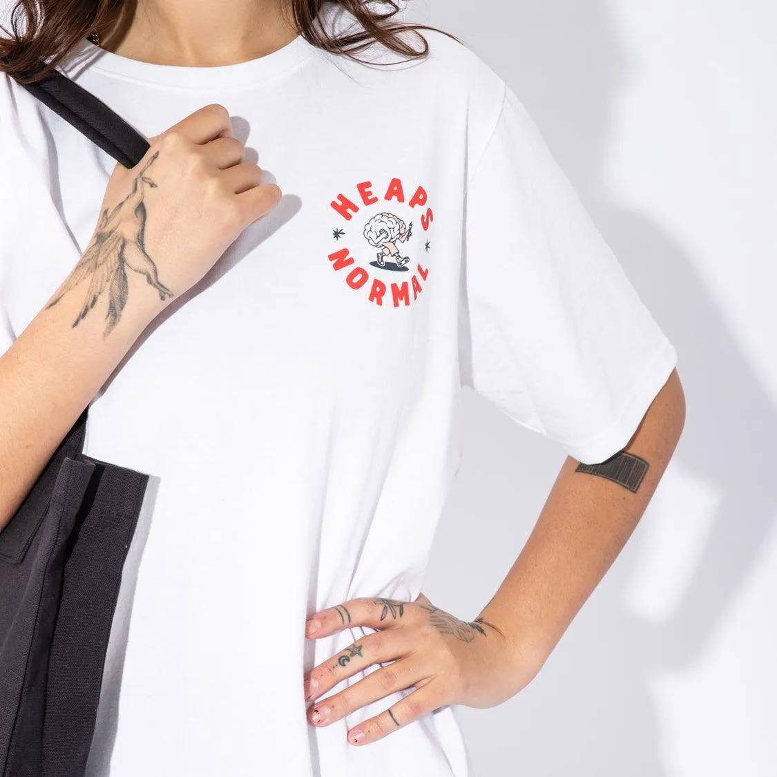 Norm Tee | White (100% Recycled)