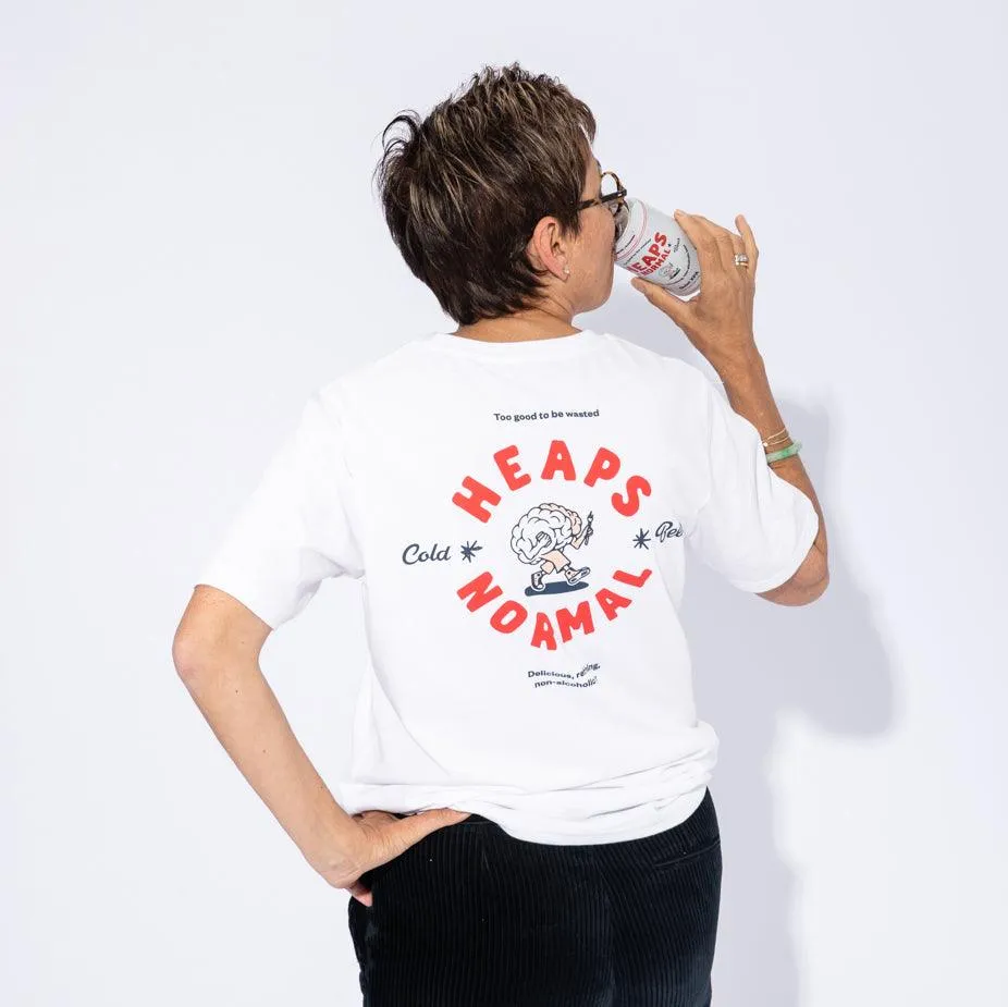Norm Tee | White (100% Recycled)