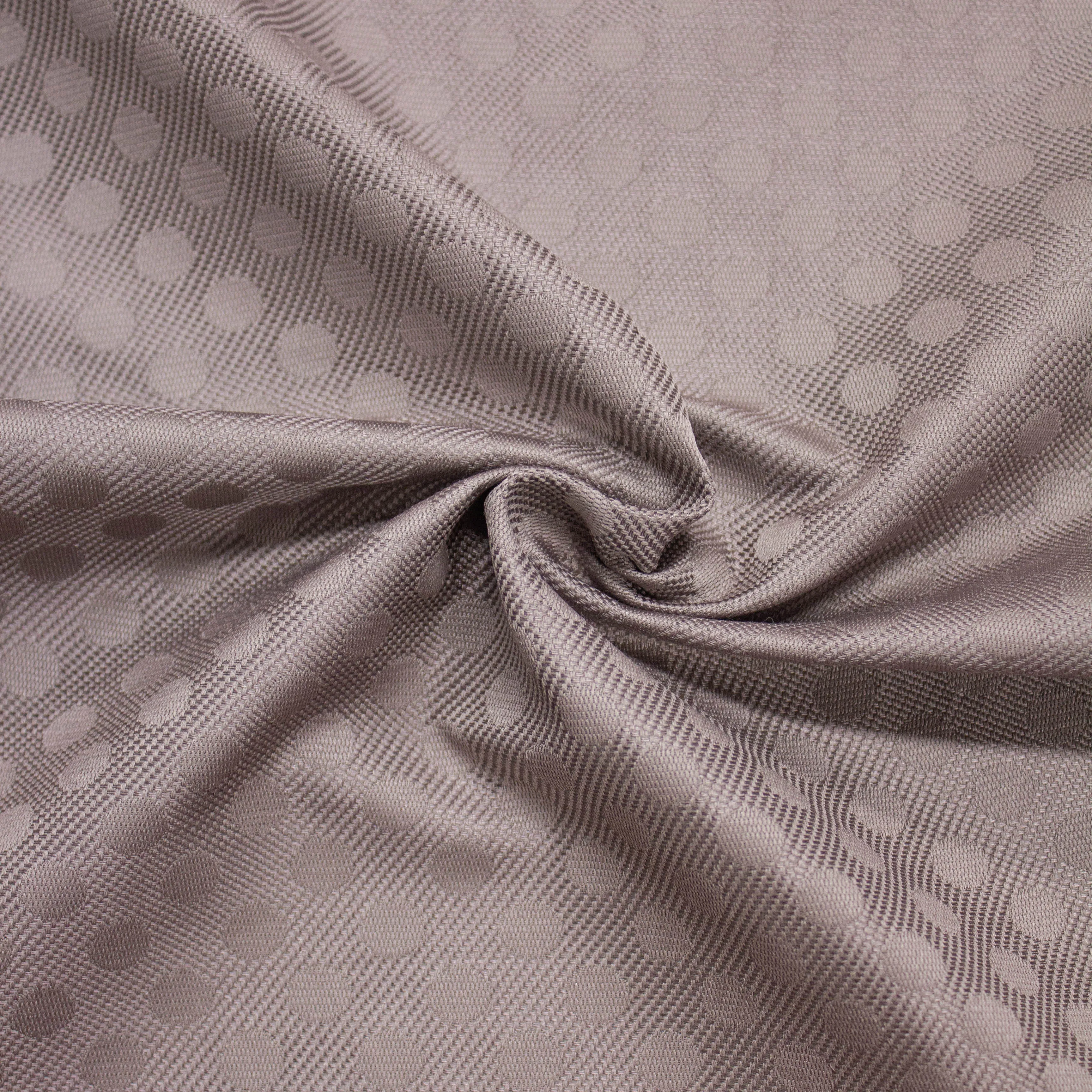 Palyn Mauve Purple Dot Silk Polyester Jacquard