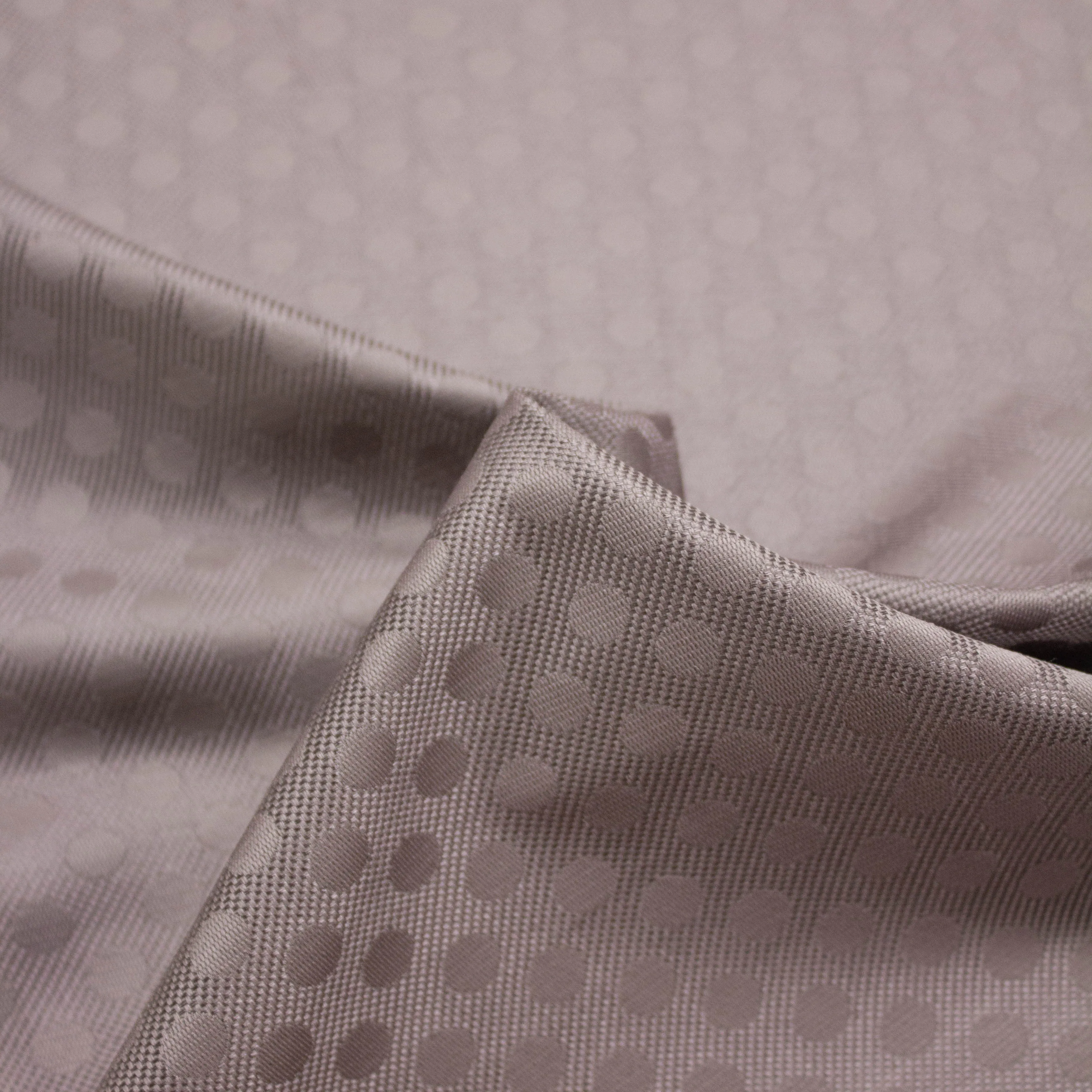Palyn Mauve Purple Dot Silk Polyester Jacquard
