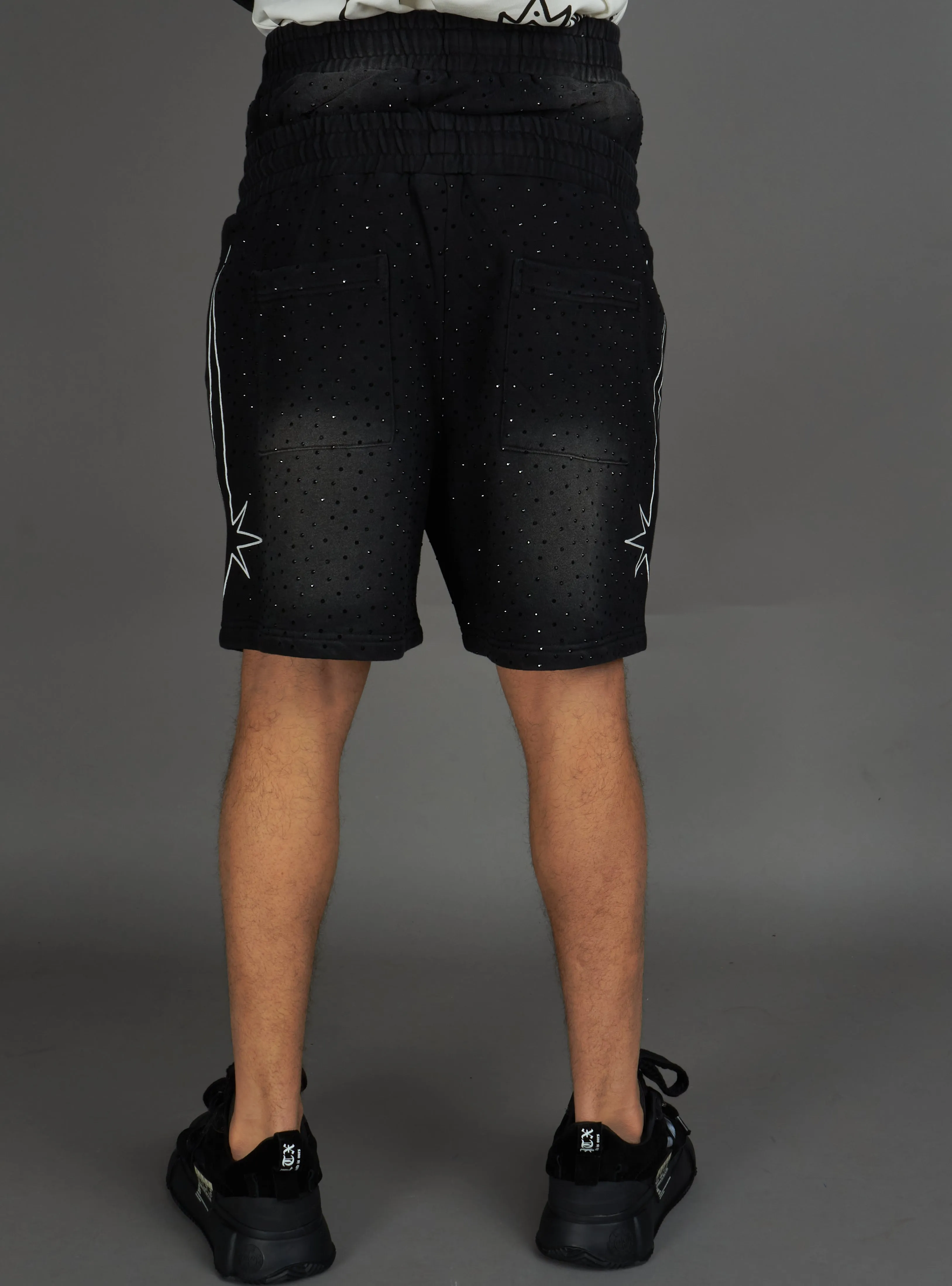 Politics Shorts - West -  Black - 139