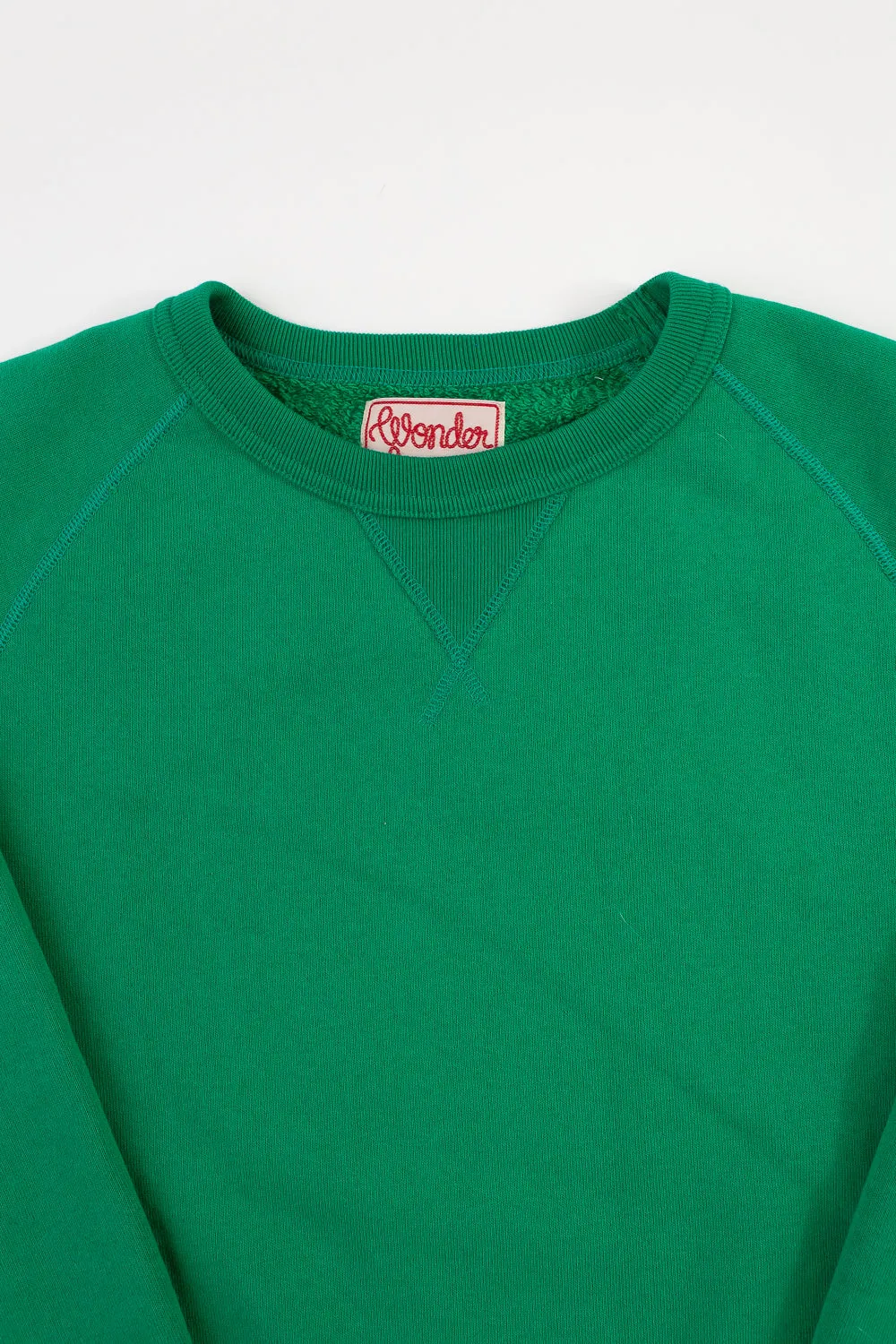Pullover Crew Neck - Super Looper French Terry - Green
