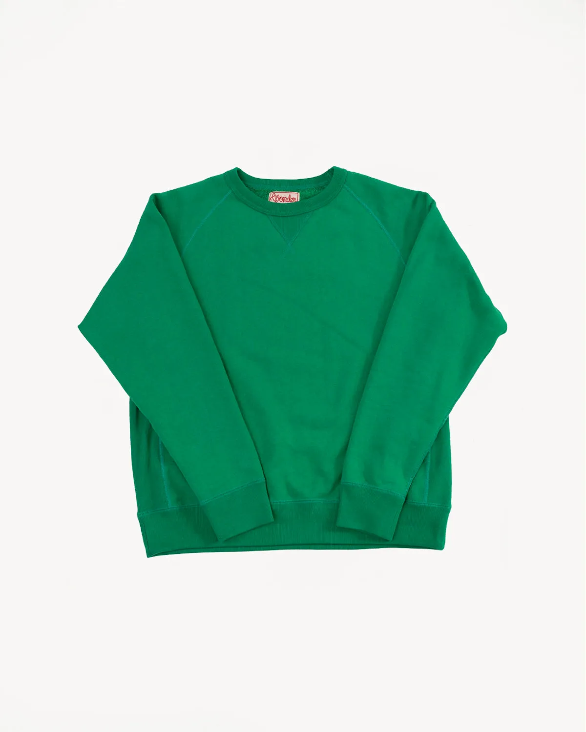 Pullover Crew Neck - Super Looper French Terry - Green