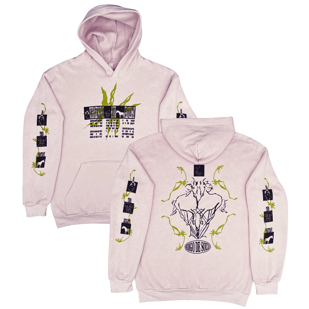 "Wholesome  Evil Fantasy" Blush Hoodie