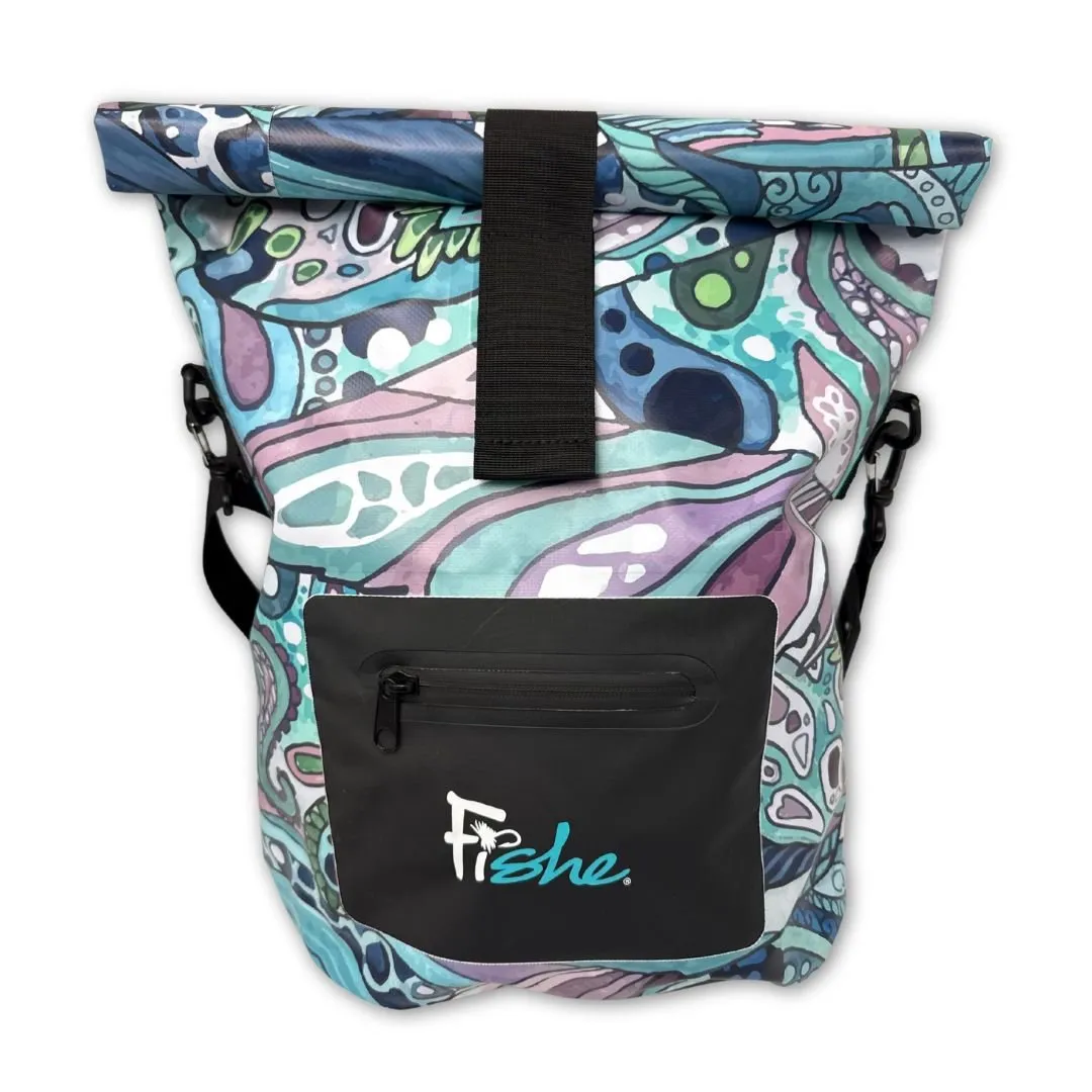 Radiant Redfish Roll Tote Dry Bag