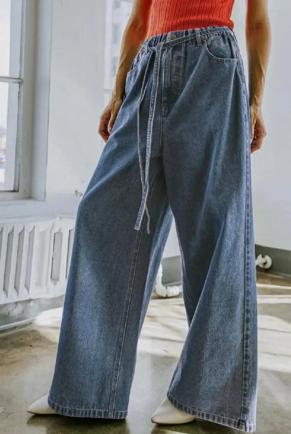 Relaxed Denim Jeans