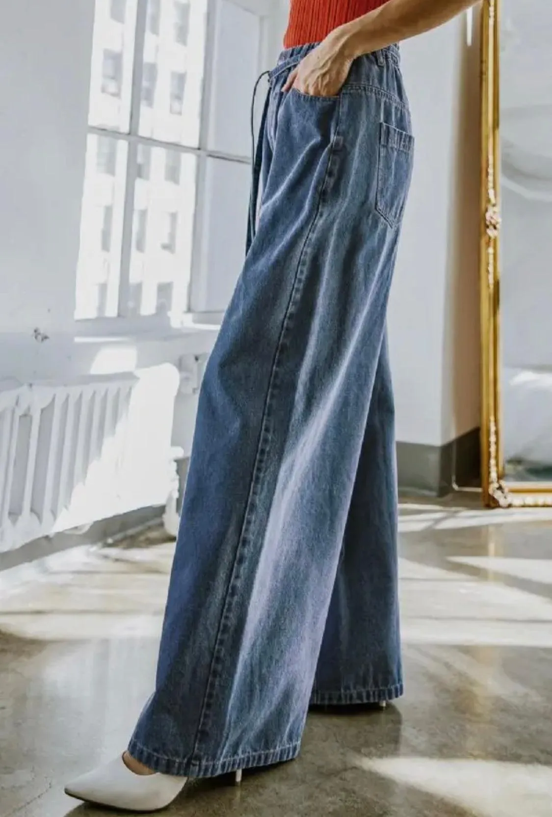 Relaxed Denim Jeans