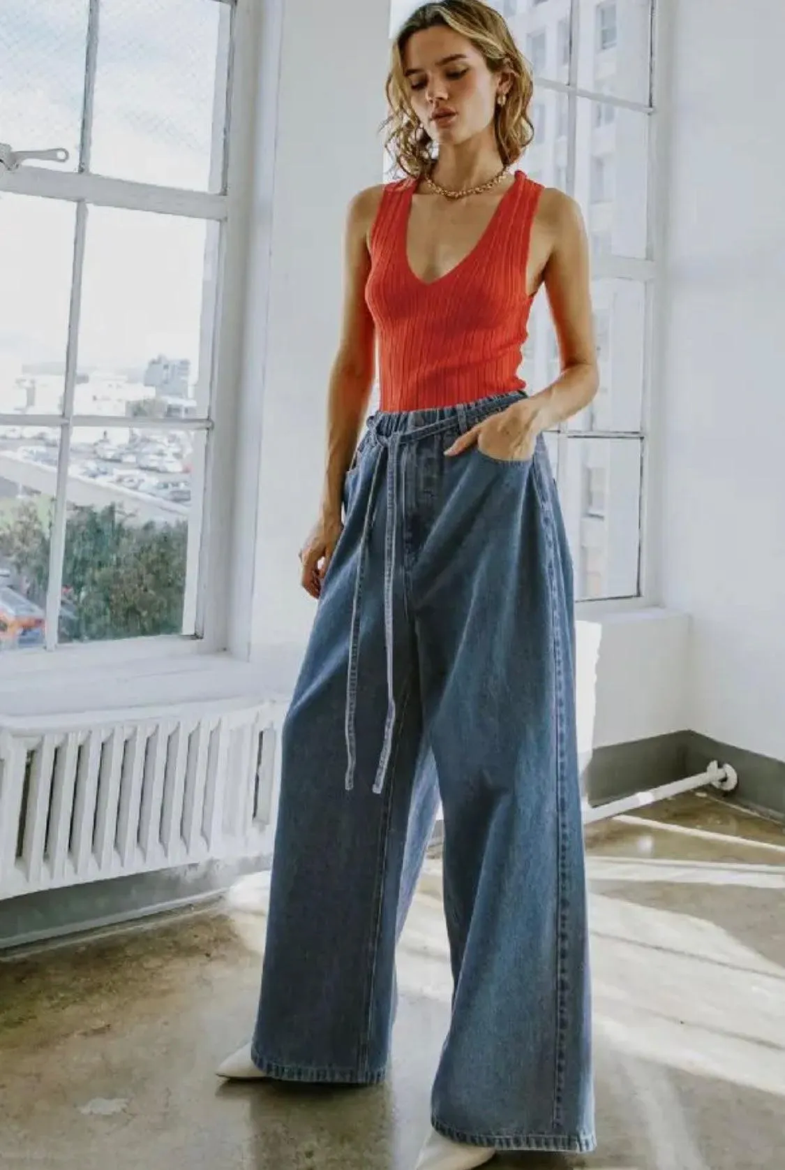 Relaxed Denim Jeans