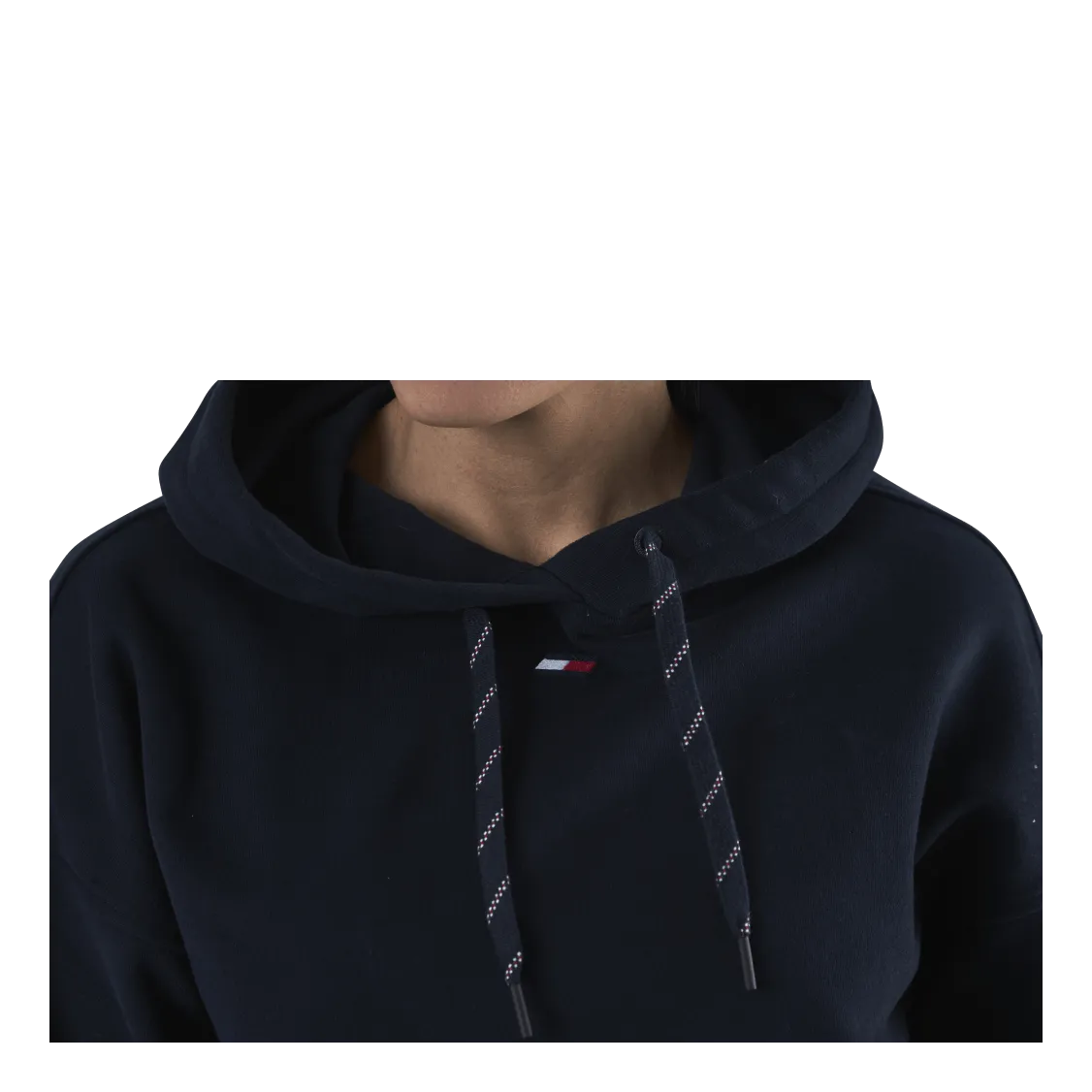 Relaxed Tape Hood Blue