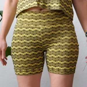 Summer Bike Shorts in Neon Yellow