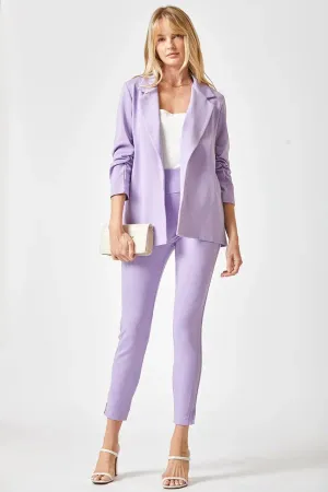 The Ava Blazer - Lavender - Full