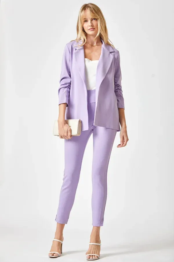 The Ava Blazer - Lavender - Full