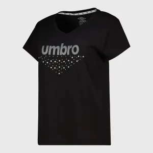 Umbro Womens Estelle Tee Black _ 181161 _ Black