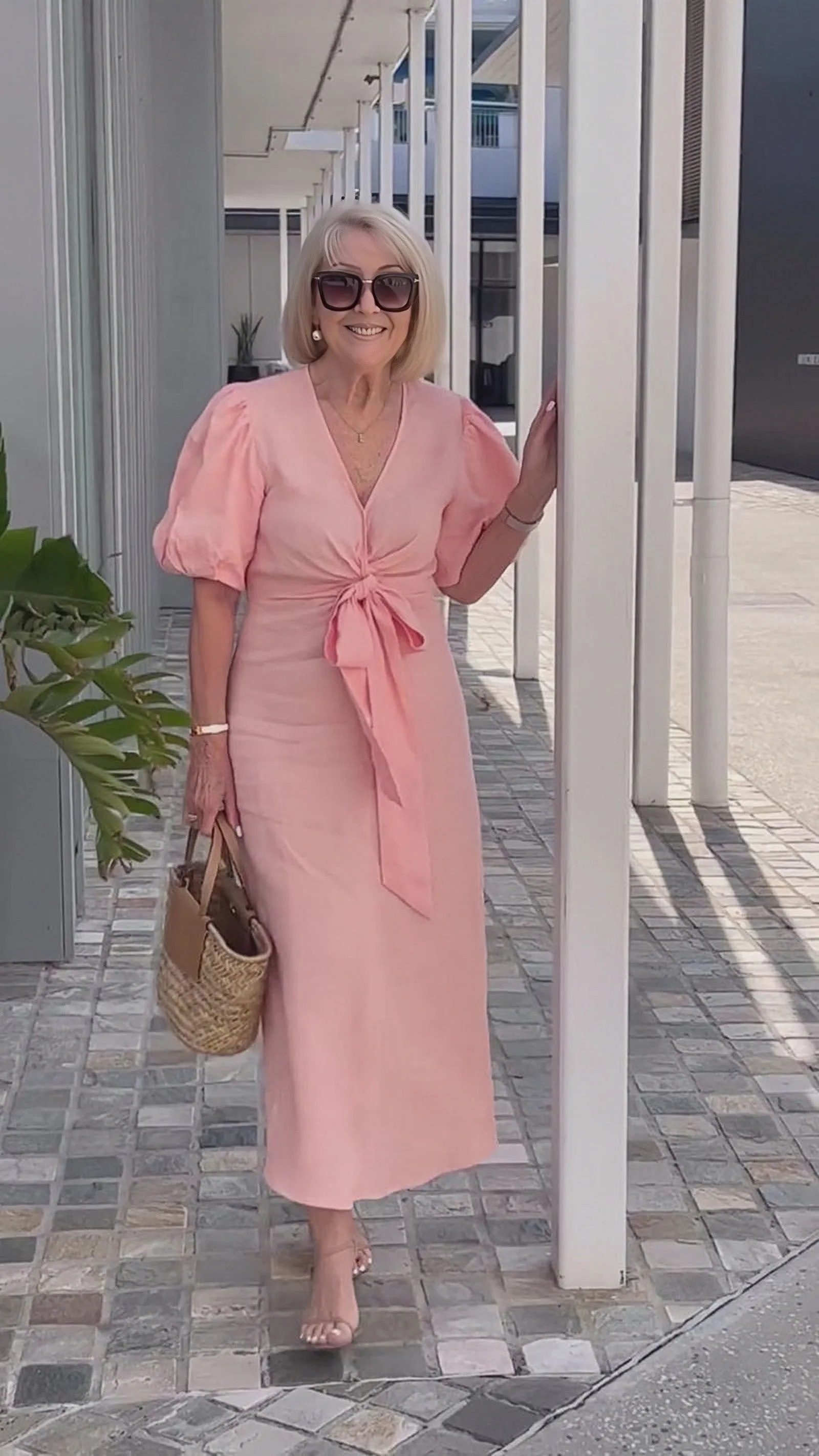Valentine's Day Bow Elegant Tunic Dress