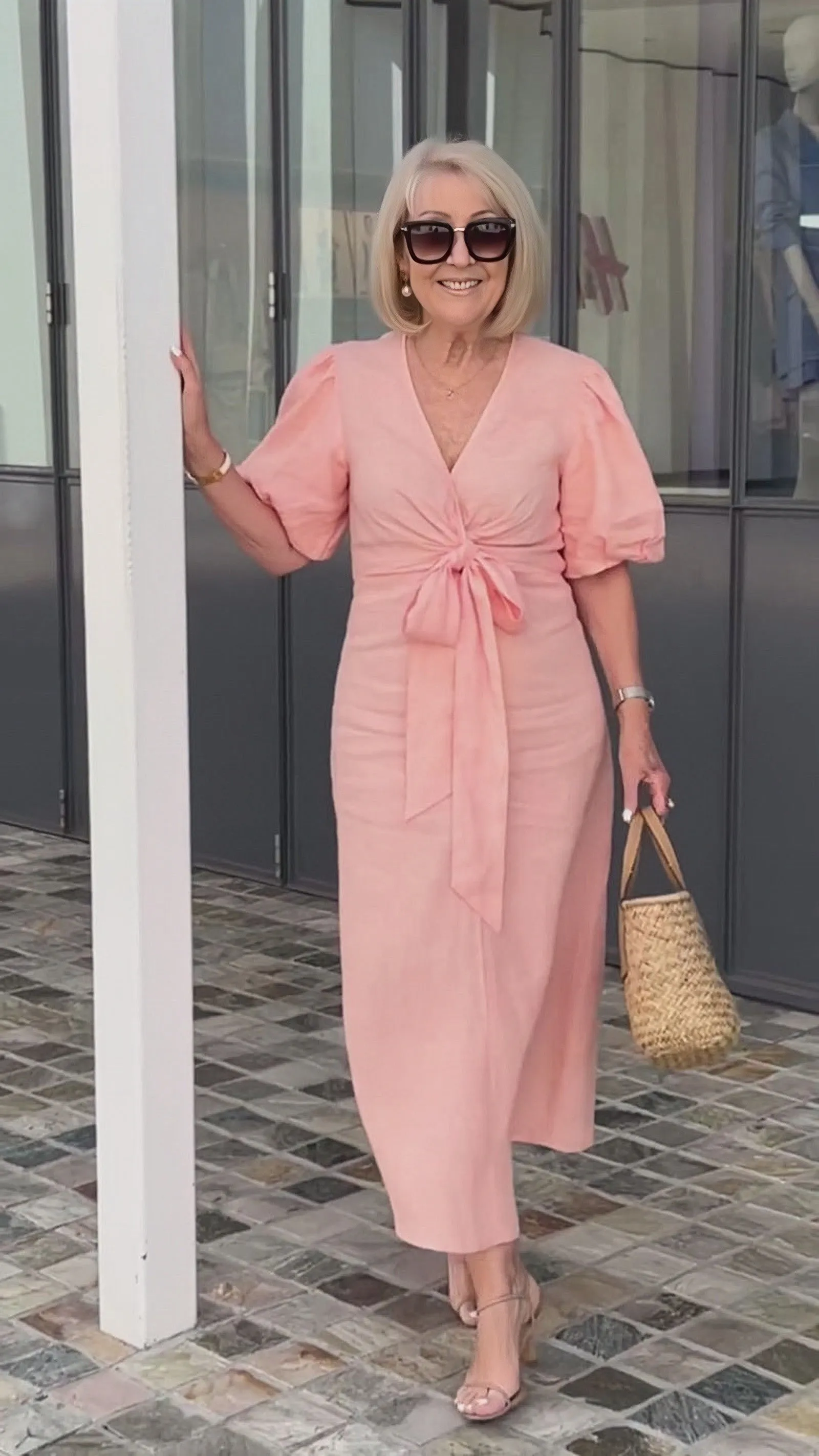 Valentine's Day Bow Elegant Tunic Dress