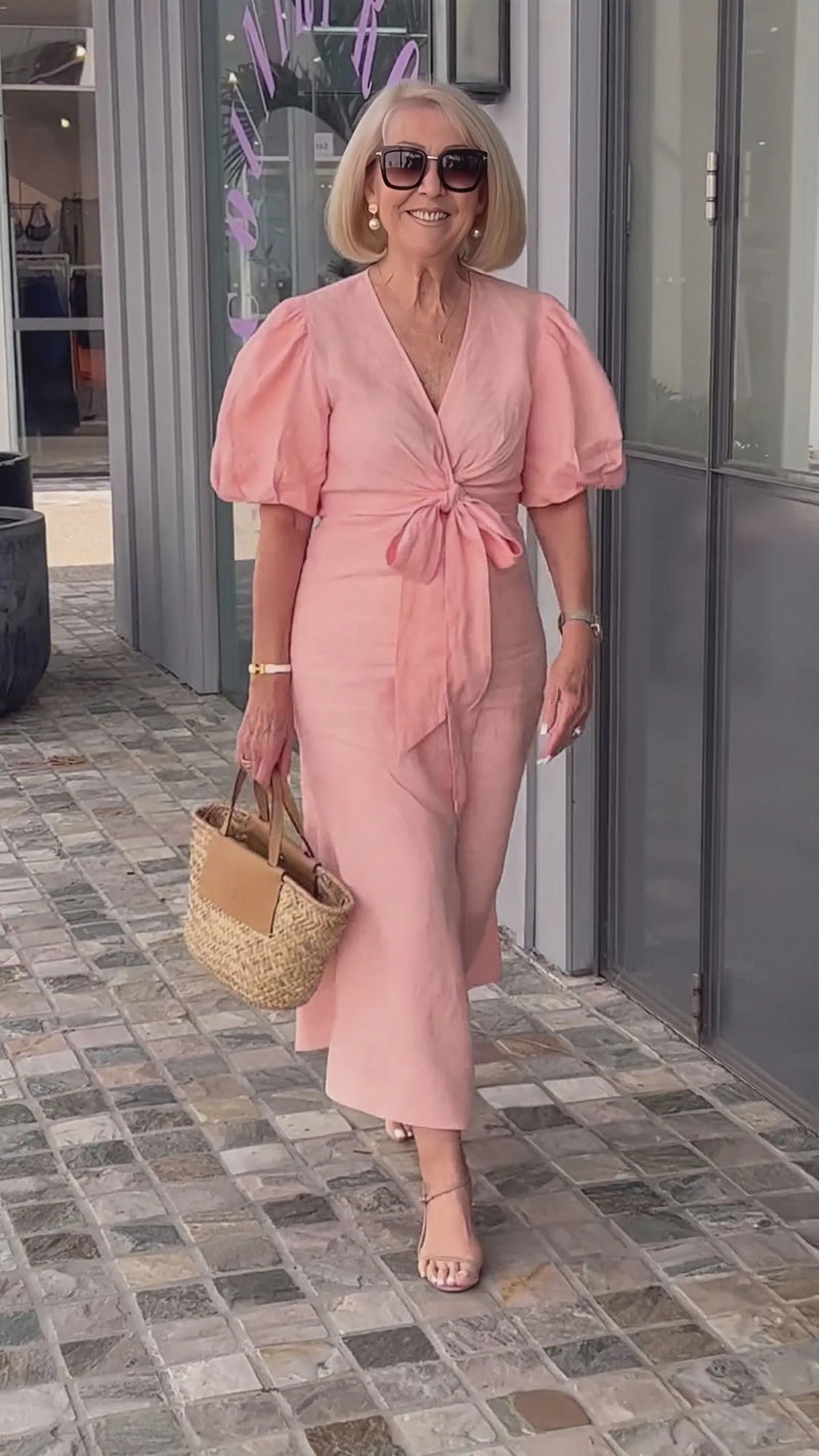 Valentine's Day Bow Elegant Tunic Dress