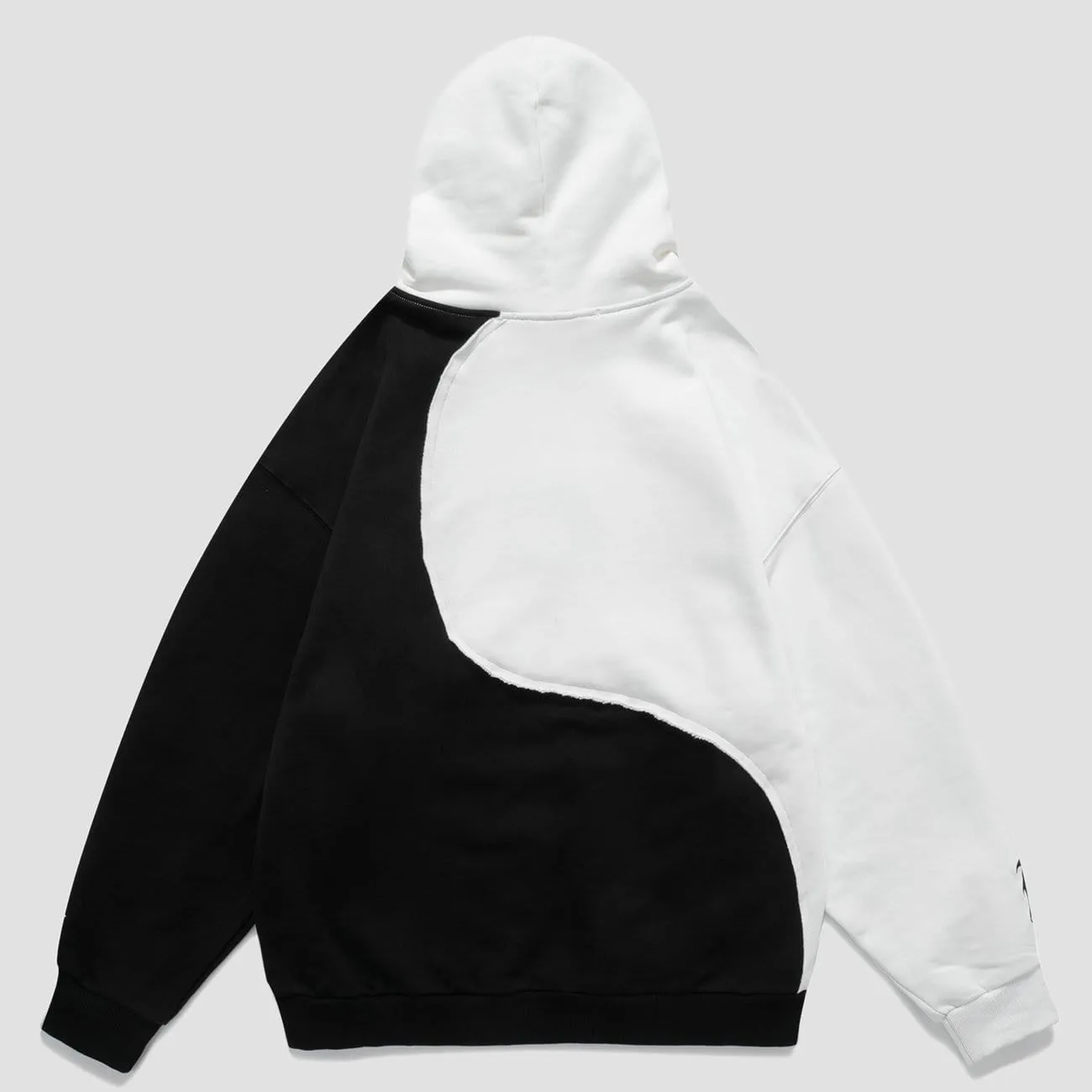 WLS Yin Yang Gossip Patchwork Hoodie