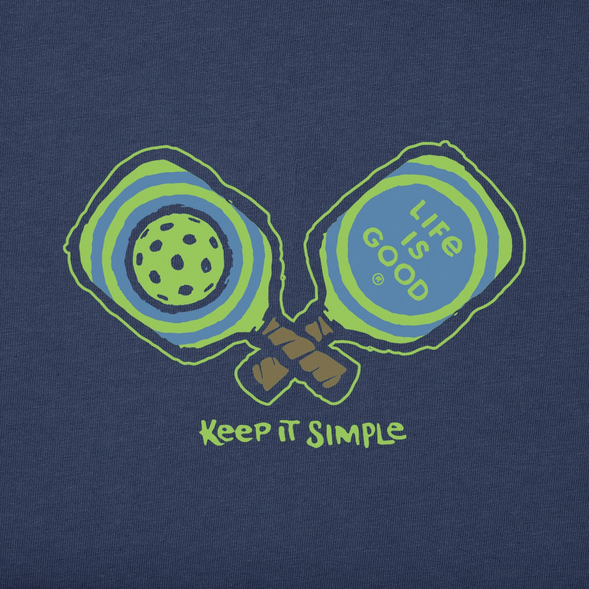 Women's Keep It Simple Pickleball Short Sleeve Tee
