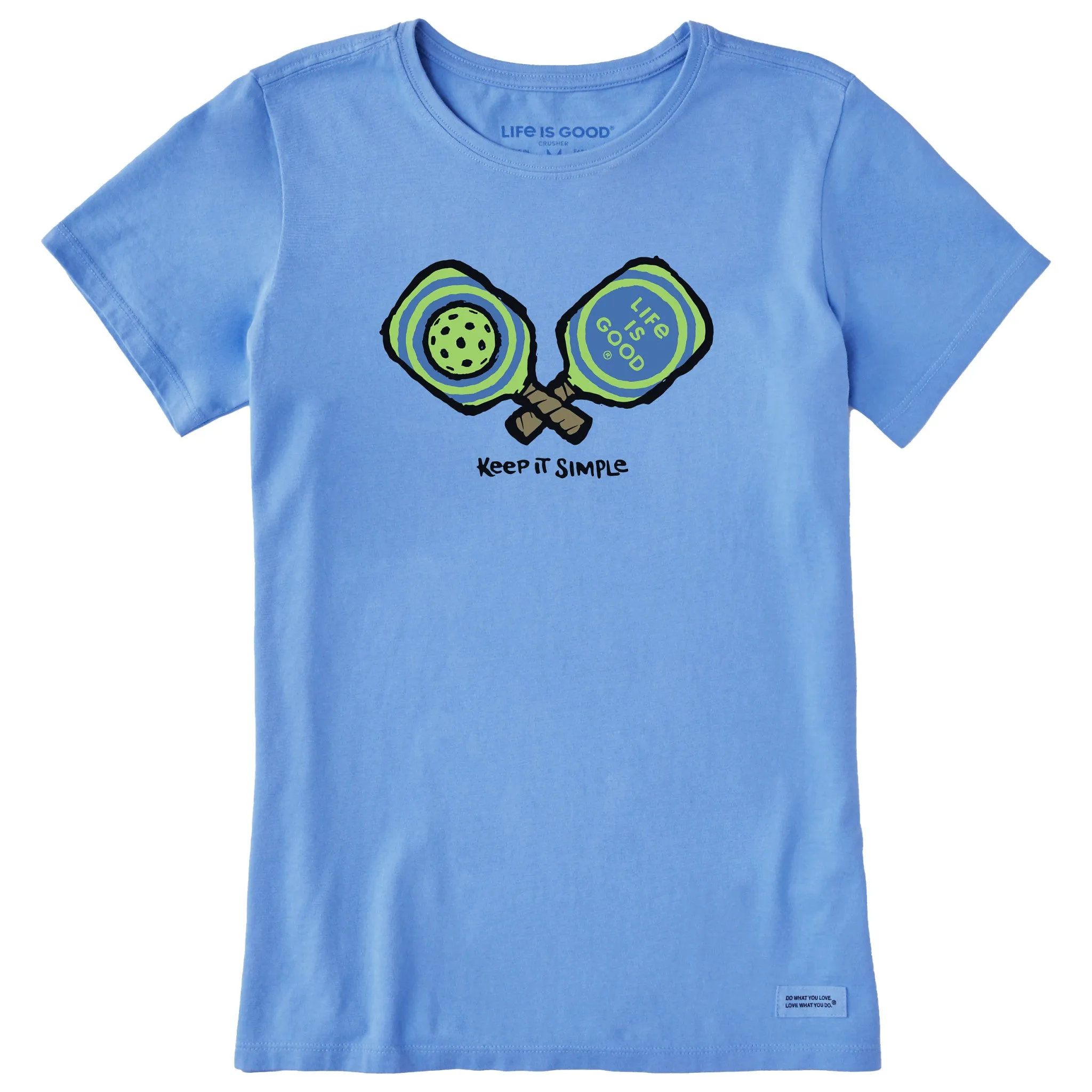 Women's Keep It Simple Pickleball Short Sleeve Tee