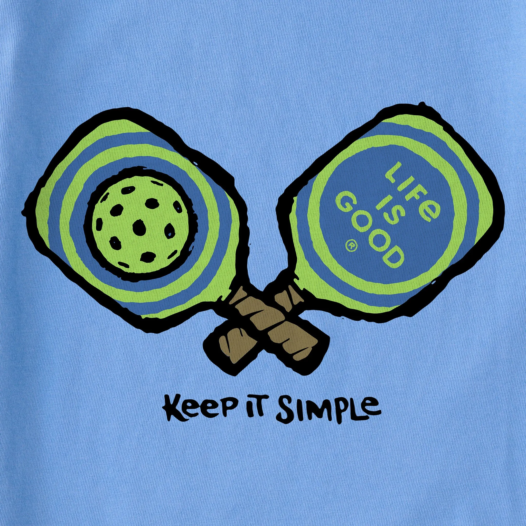 Women's Keep It Simple Pickleball Short Sleeve Tee