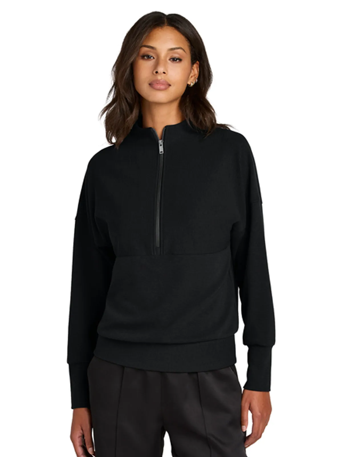 Women’s Linear Texture 1/4-Zip Sweatshirt