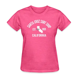 Womens Santa Cruz Surf Shop EST 1969 Simple Tee