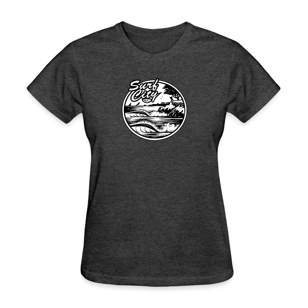Womens Santa Cruz Surf Shop Surf City Wave Simple Tee