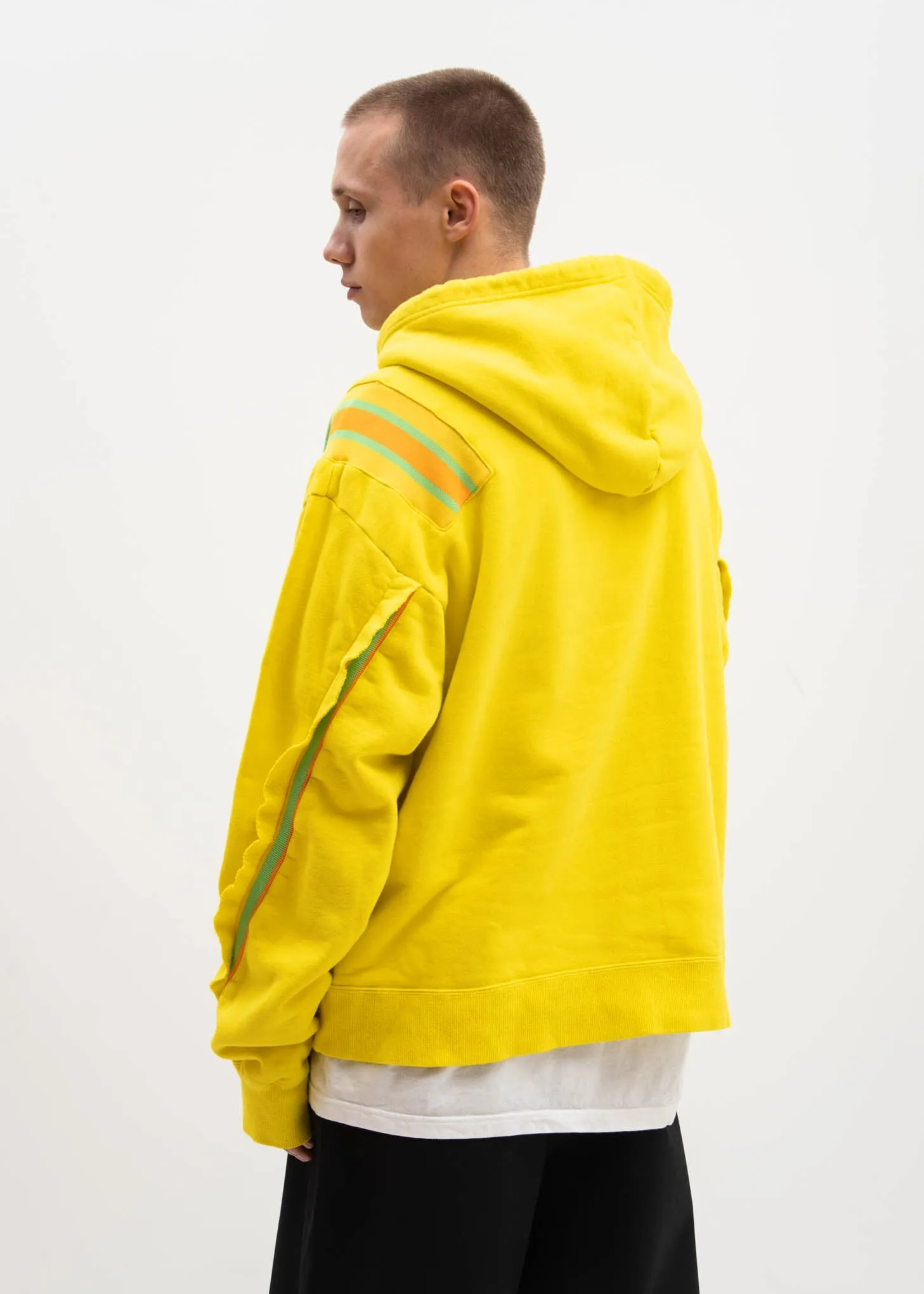 Yellow Taping Hoodie