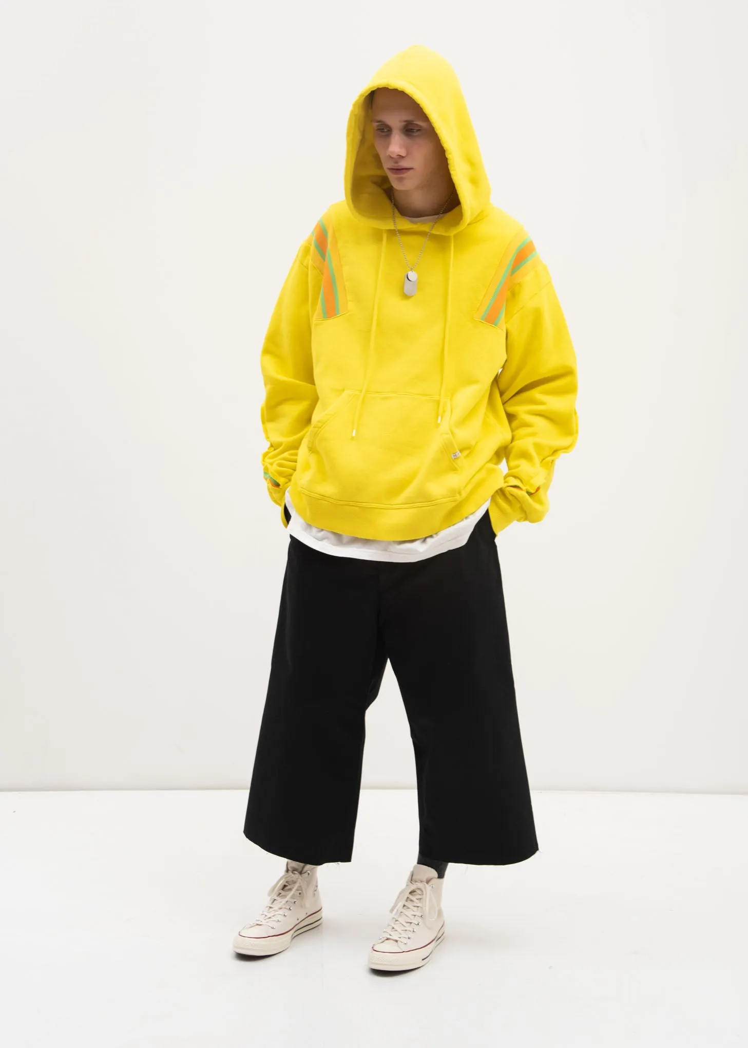 Yellow Taping Hoodie