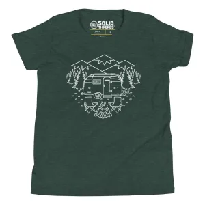 Youth Camp Site Extra Soft T-Shirt