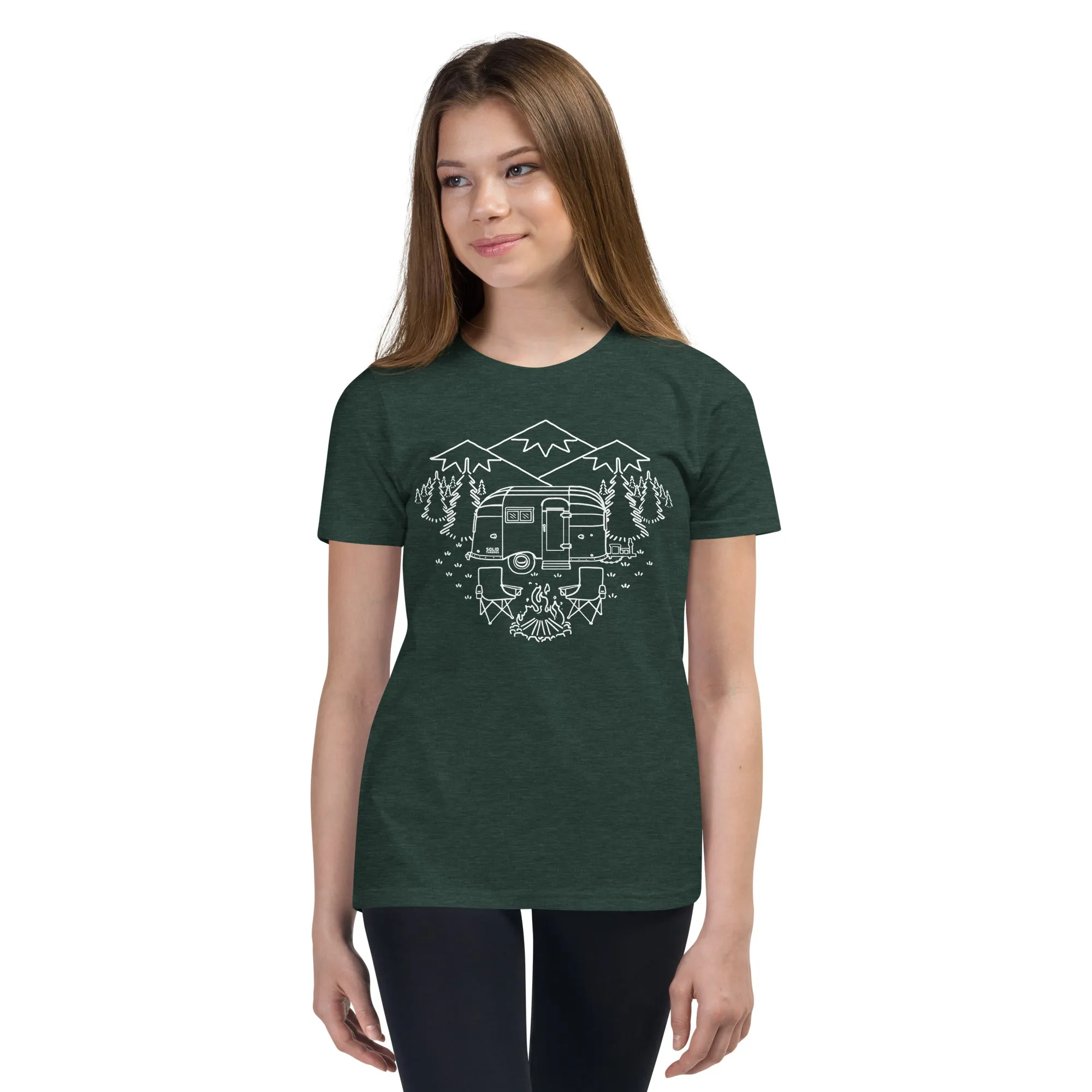Youth Camp Site Extra Soft T-Shirt