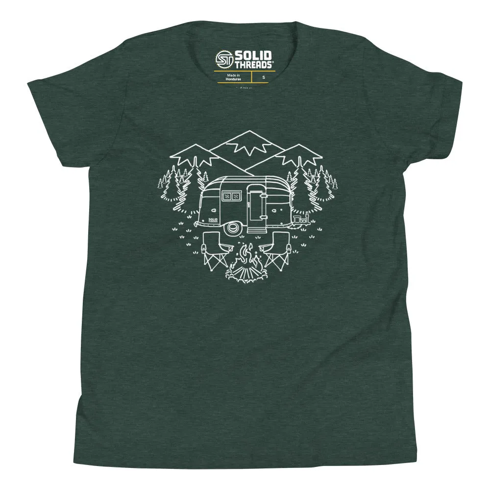 Youth Camp Site Extra Soft T-Shirt